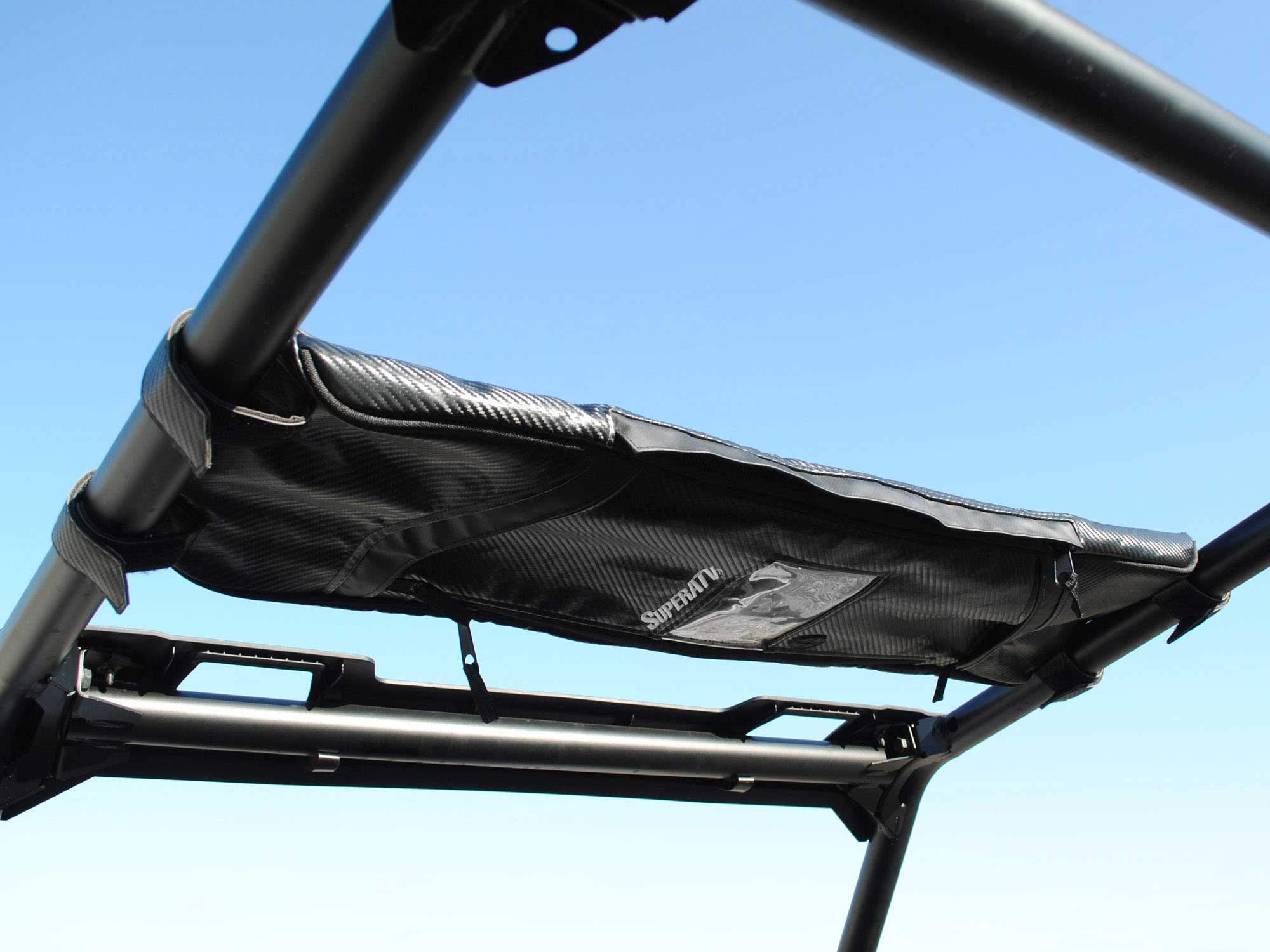 Heavy Duty Overhead Storage Bag for Polaris RZR XP Turbo (2016-2023) - Quick Installation, Durable & Waterproof - Perfect for Off-Road Gear Organization in UTVs & Side-by-Sides