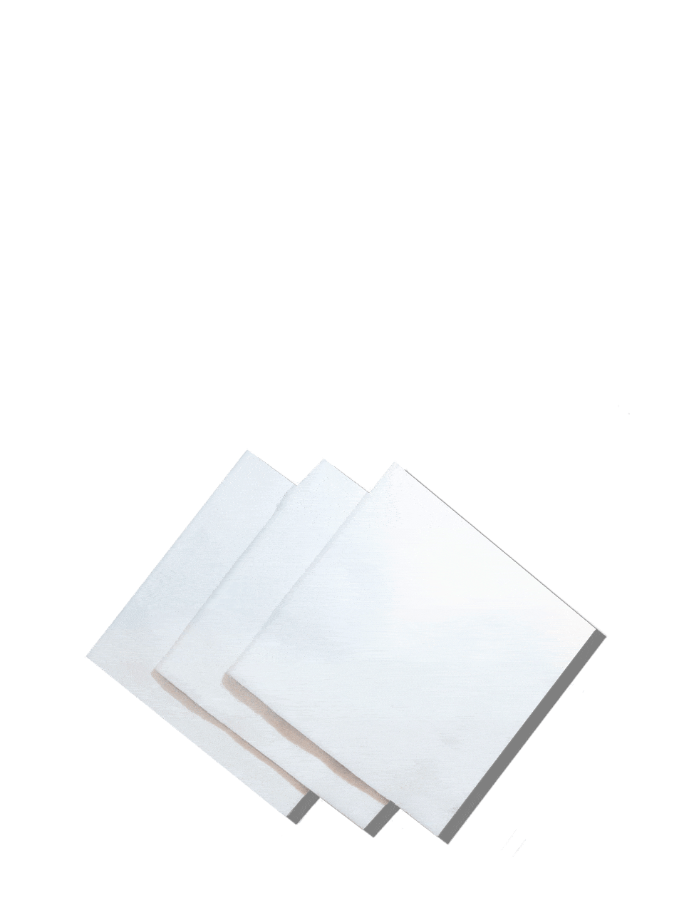 Premium Organic Cotton Squares - Soft & Hypoallergenic Facial Pads for Makeup Removal, Skincare & Baby Care (100 Count) | Eco-Friendly & Gentle on Skin