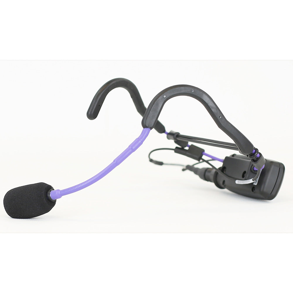 Professional UHF Mini TX E Microphone & MTU8 Transmitter Headset - Wireless Mic System for Fitness Instructors, Presenters & Public Speakers - Ideal for Gyms, Studios & Live Events
