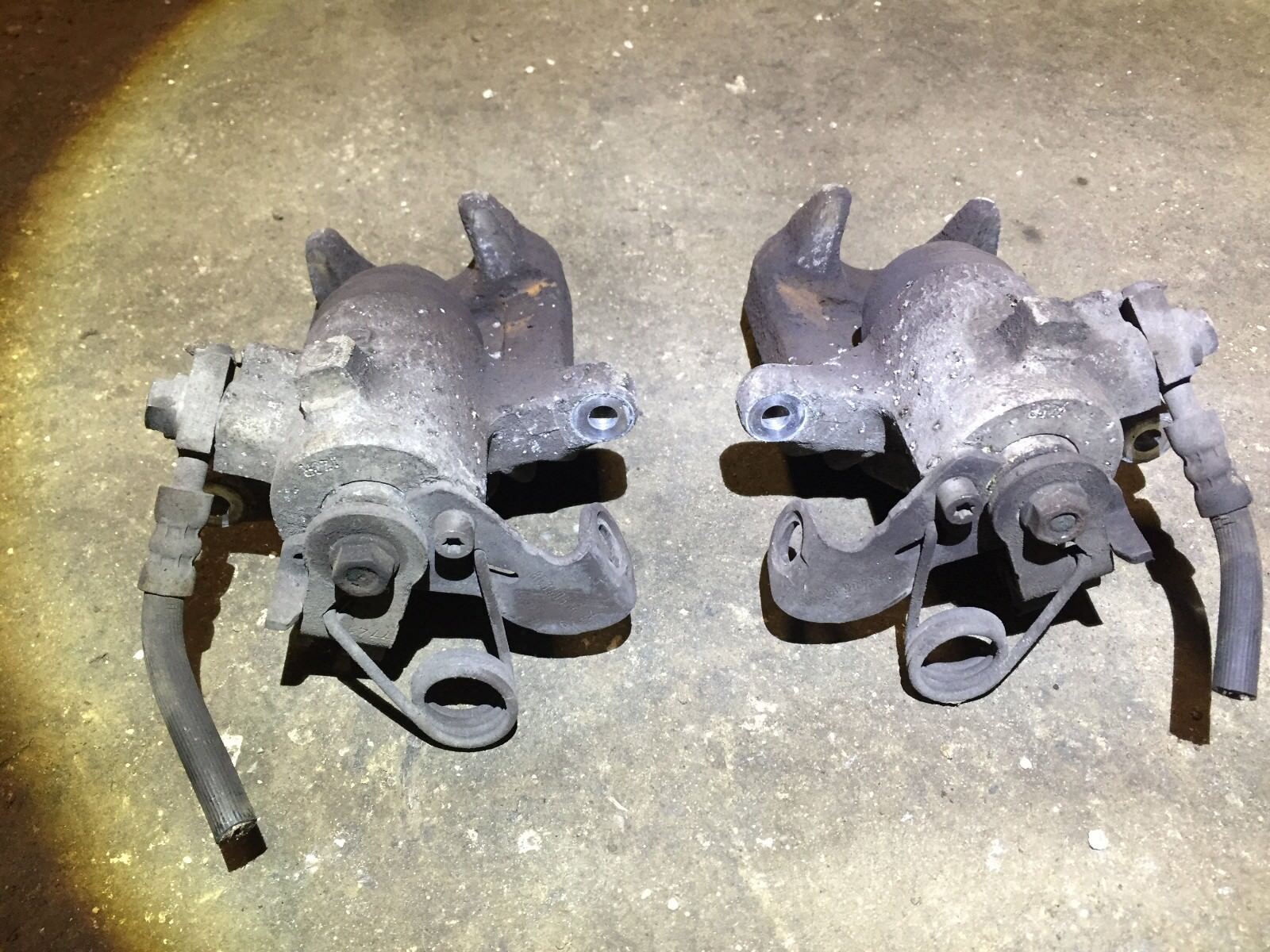 2002-2008 Audi A4 Quattro Rear Brake Caliper Set - Left & Right OEM Replacement Parts - Perfect for Sedan & Cabriolet Models - DIY Car Repair & Maintenance