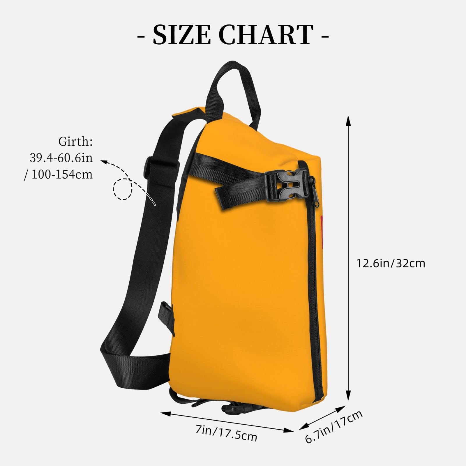 Customizable Crossbody Sling Bag for Men - Personalized Photo & Sports Shoulder Chest Bag - Ideal for Gym, Travel & Everyday Use
