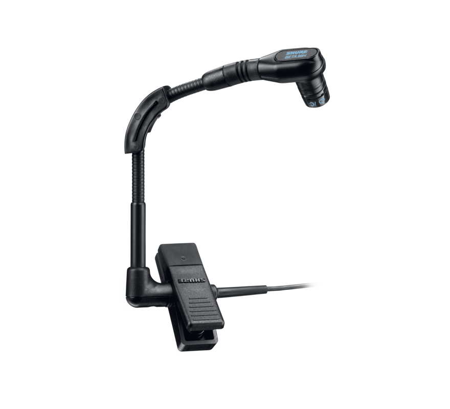 Shure Beta 98H/C Mini Cardioid Condenser Microphone - Professional Instrument Mic for Drums, Guitar & Brass - Perfect for Live Performances, Studio Recording & Stage Use