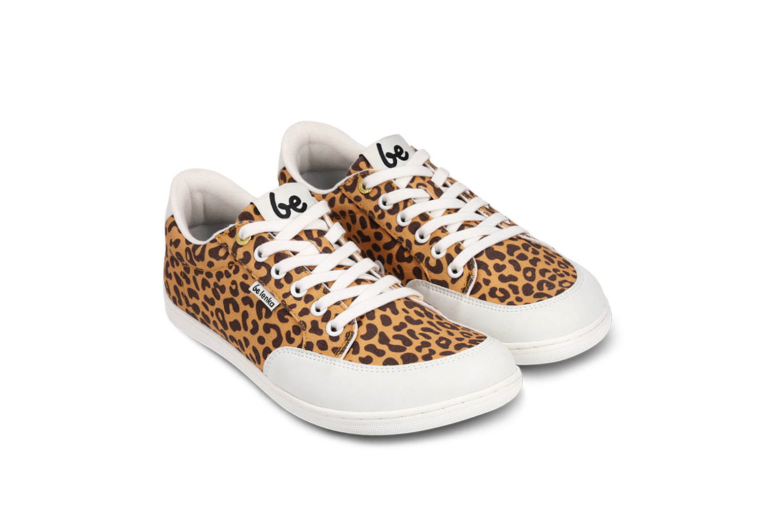 Barefoot Sneakers for Women - Be Lenka Rebound Leopard Print Minimalist Shoes | Lightweight & Flexible for Running, Walking & Gym Workouts