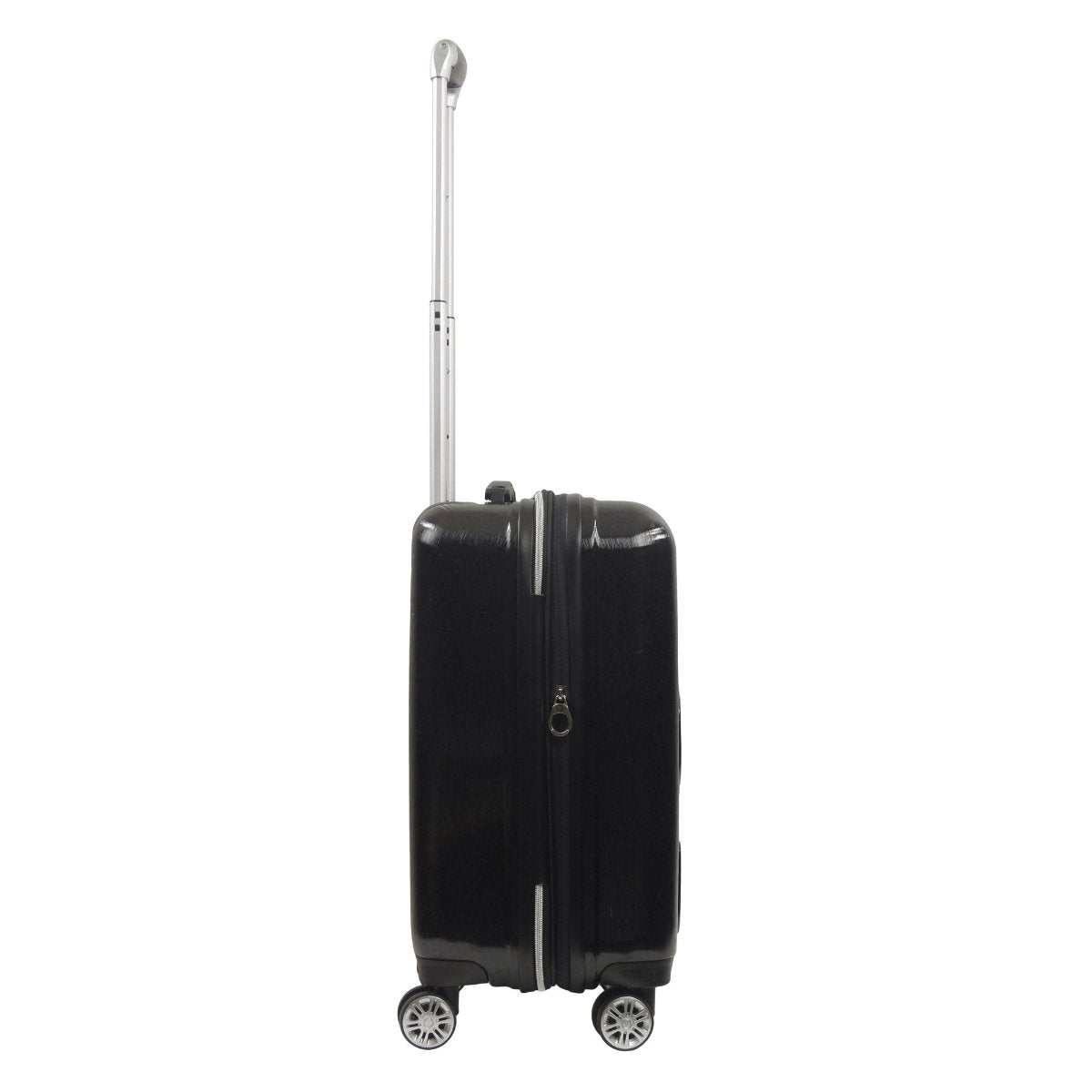 Peanuts Snoopy & Woodstock Black 22-Inch Carry-On Spinner Luggage - Perfect for Travel, Business Trips & Weekend Getaways