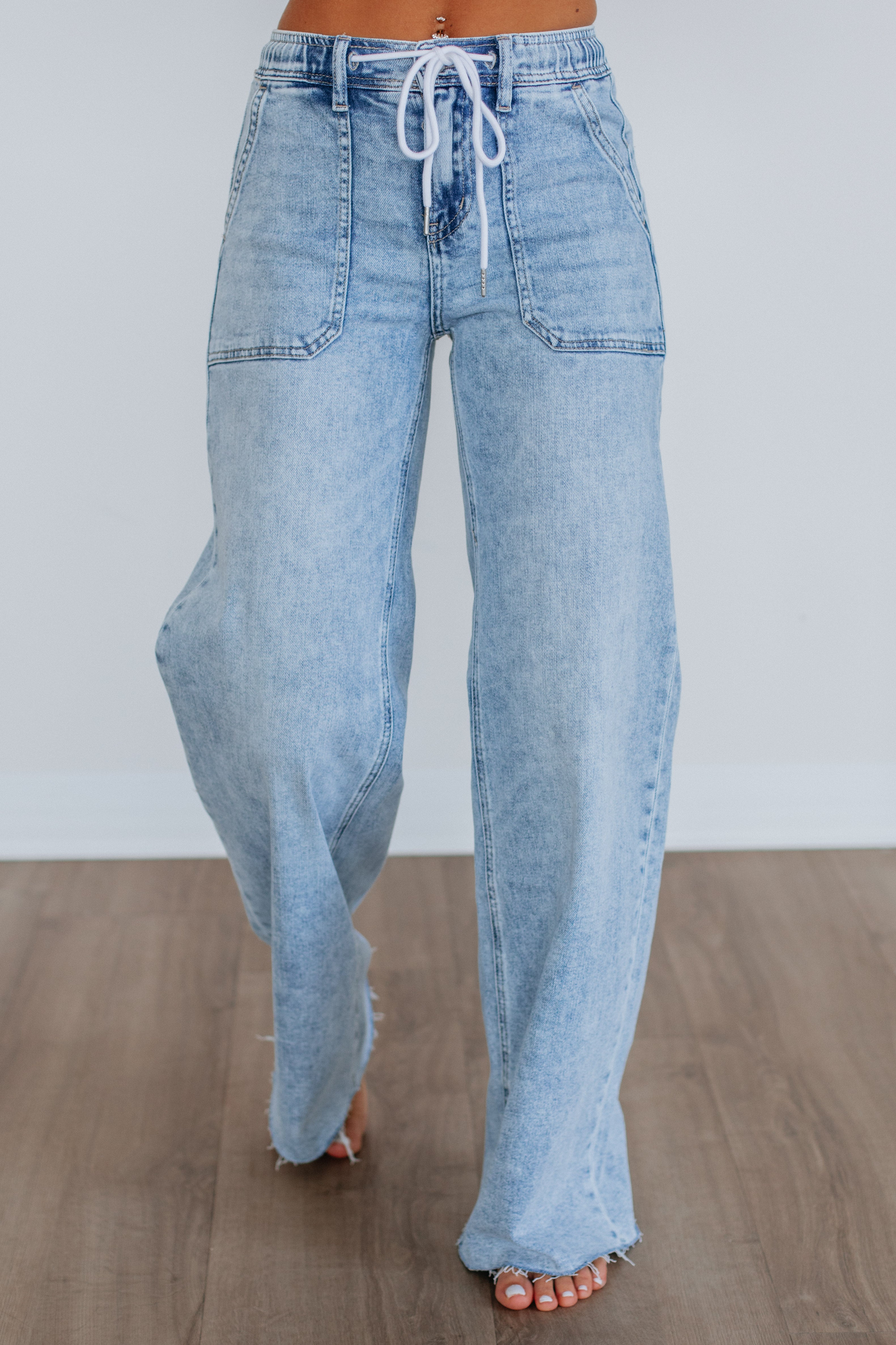 Bruna Flying Monkey Jeans for Women - High Waist Stretch Denim Pants - Trendy Skinny Jeans for Casual Wear & Night Out