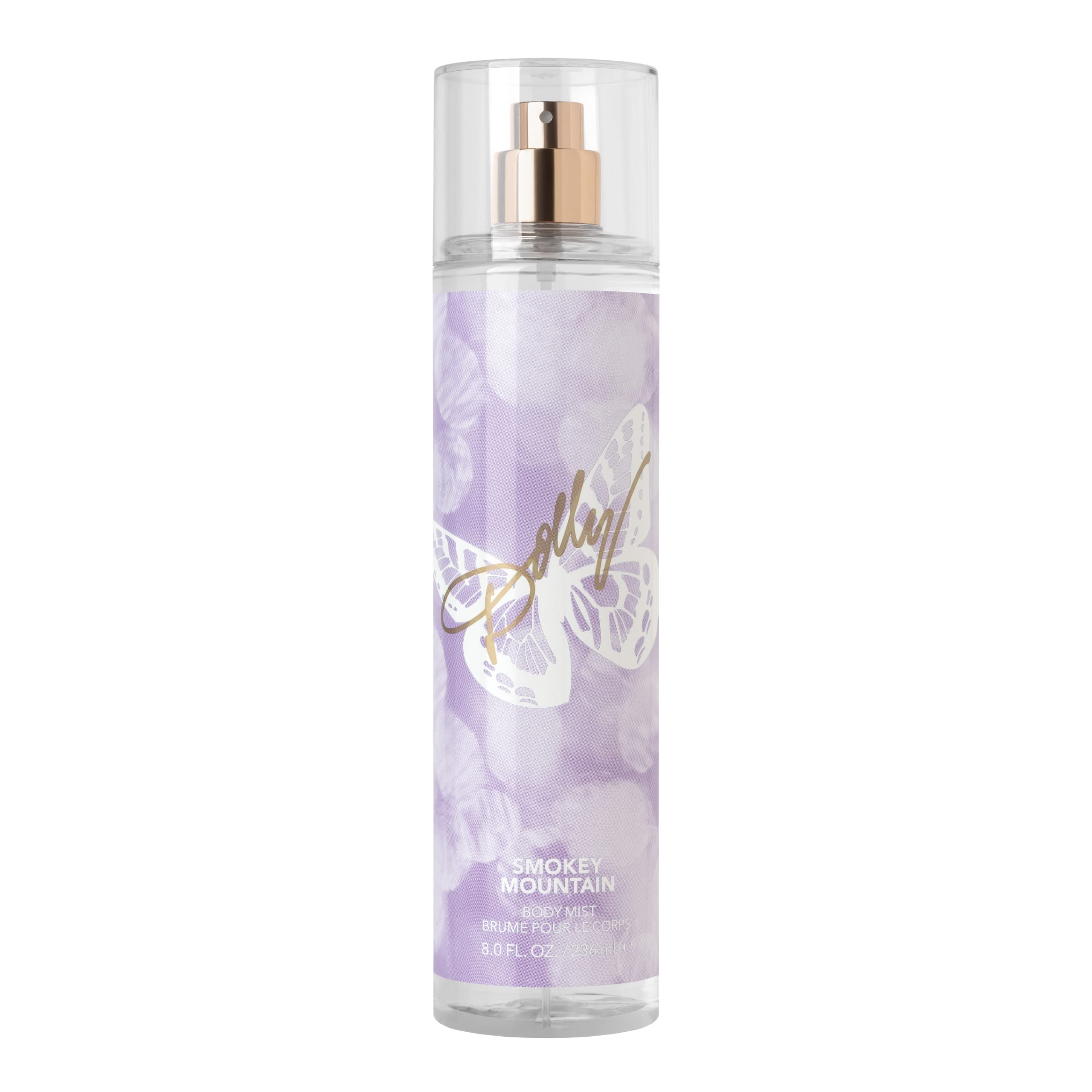 SCENT BEAUTY Dolly Parton Women's Perfume Body Mist - 8 Fl Oz Floral Fragrance - Smoky Mountain Scent - Perfect for Daily Wear, Date Nights & Special Occasions