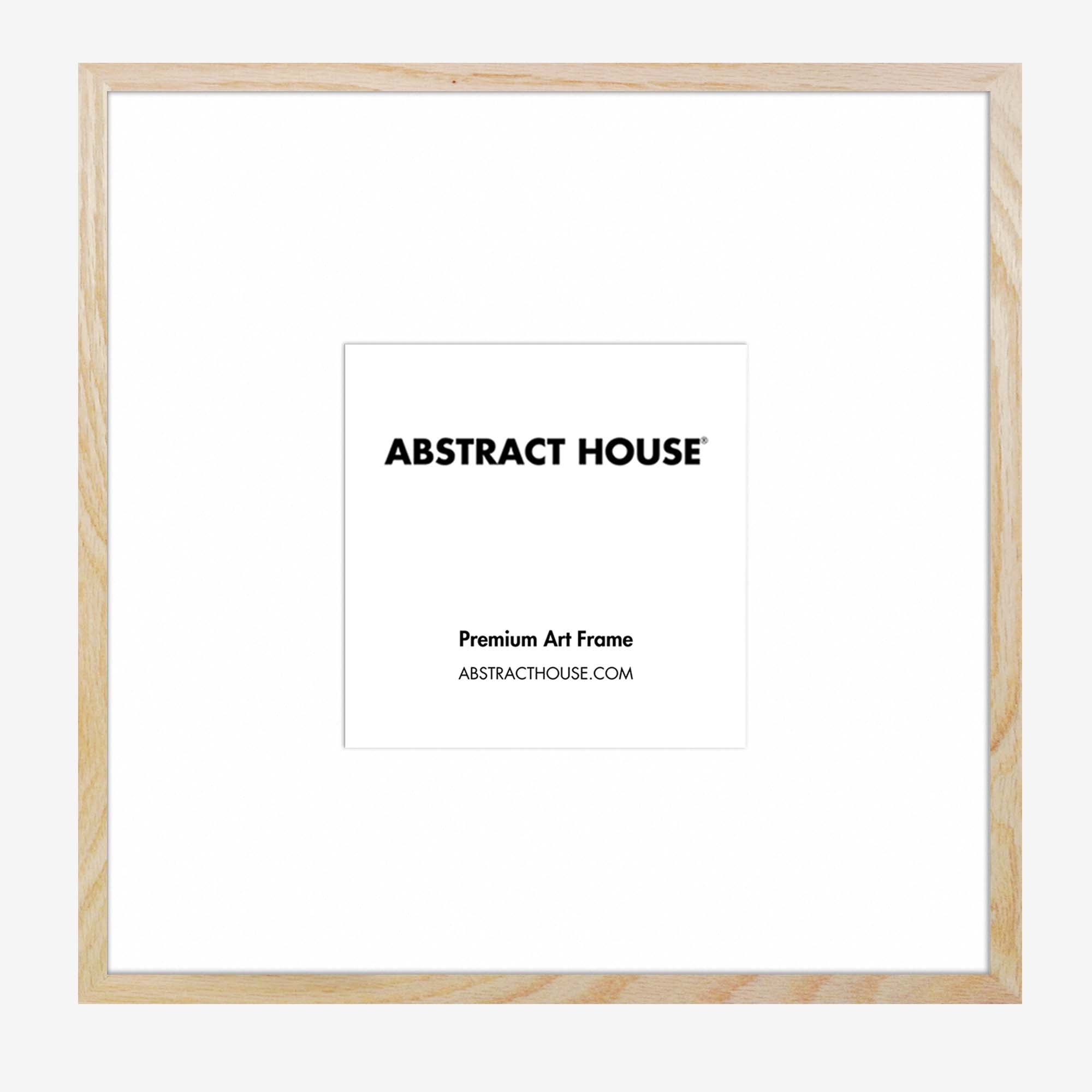 70 x 70 cm Wooden Picture Frame - Premium Solid Wood Square Photo Frame for Wall Display, Home Decor, and Artwork (Perfect for Living Room, Bedroom, Office)