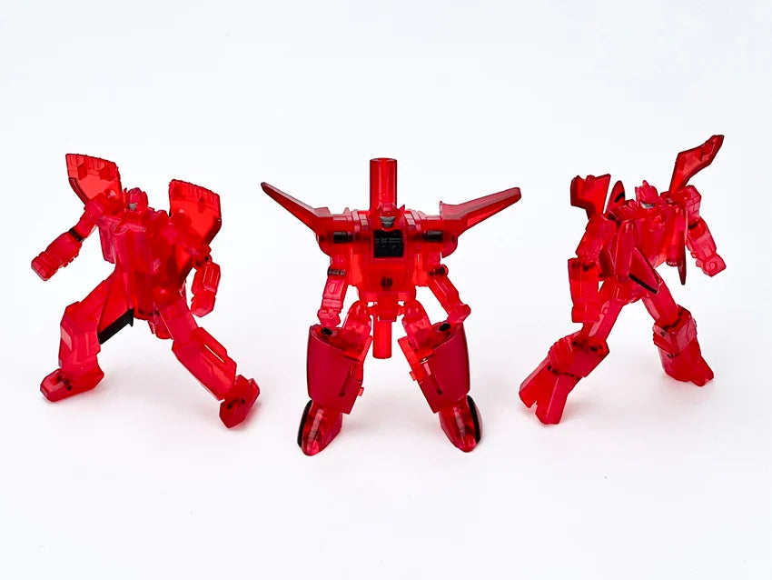 Fans Hobby Master Builder MB-26A The Red Saber Team Action Figure Set - Collectible Robot Model Toy for Display & Play - Perfect for Gifts, Anime Fans & Collectors