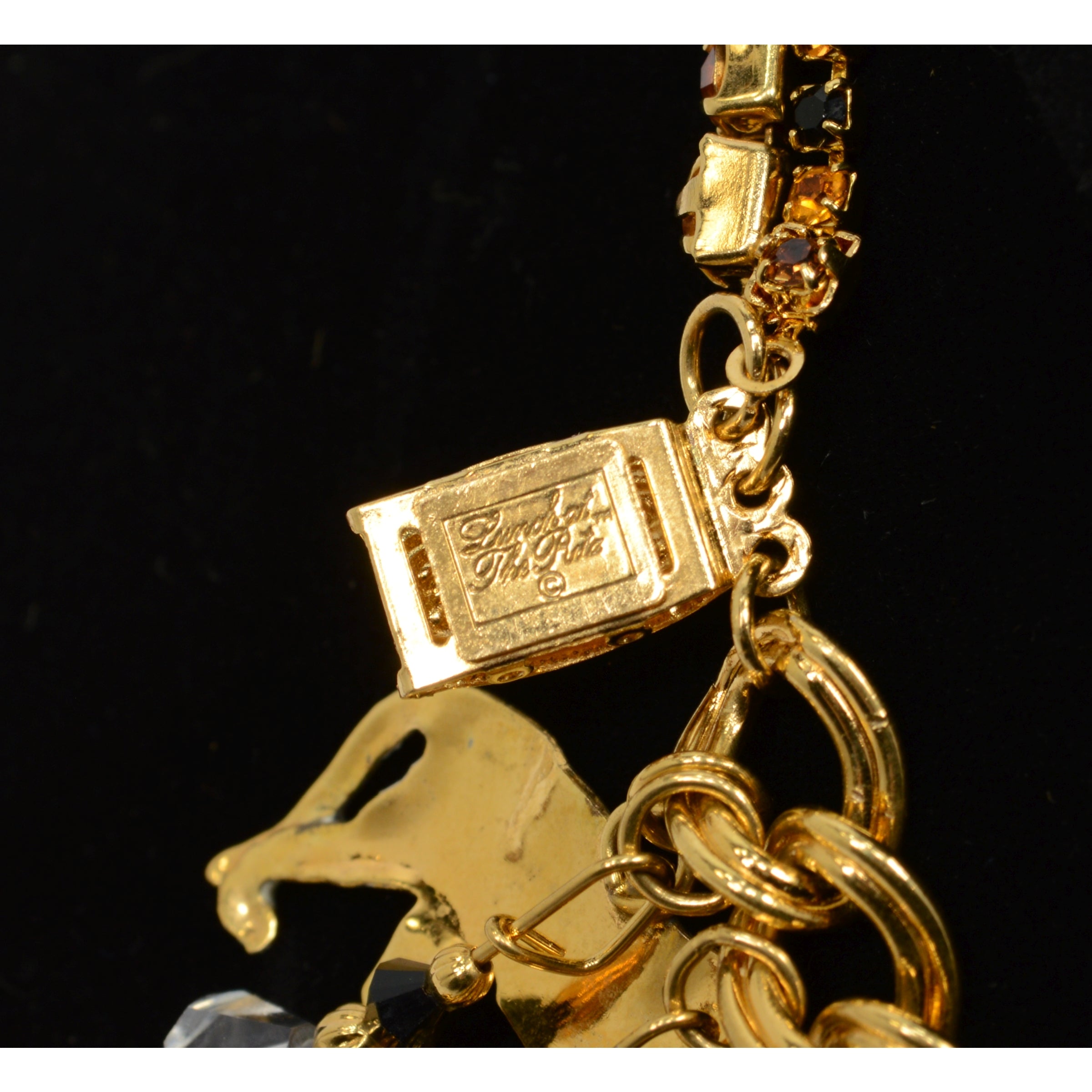 Luxury Ritz Jungle Brunch Charm Bracelet with Lion, Tiger & Monkey Charms - Perfect for Women's Fashion, Gift Giving & Special Occasions