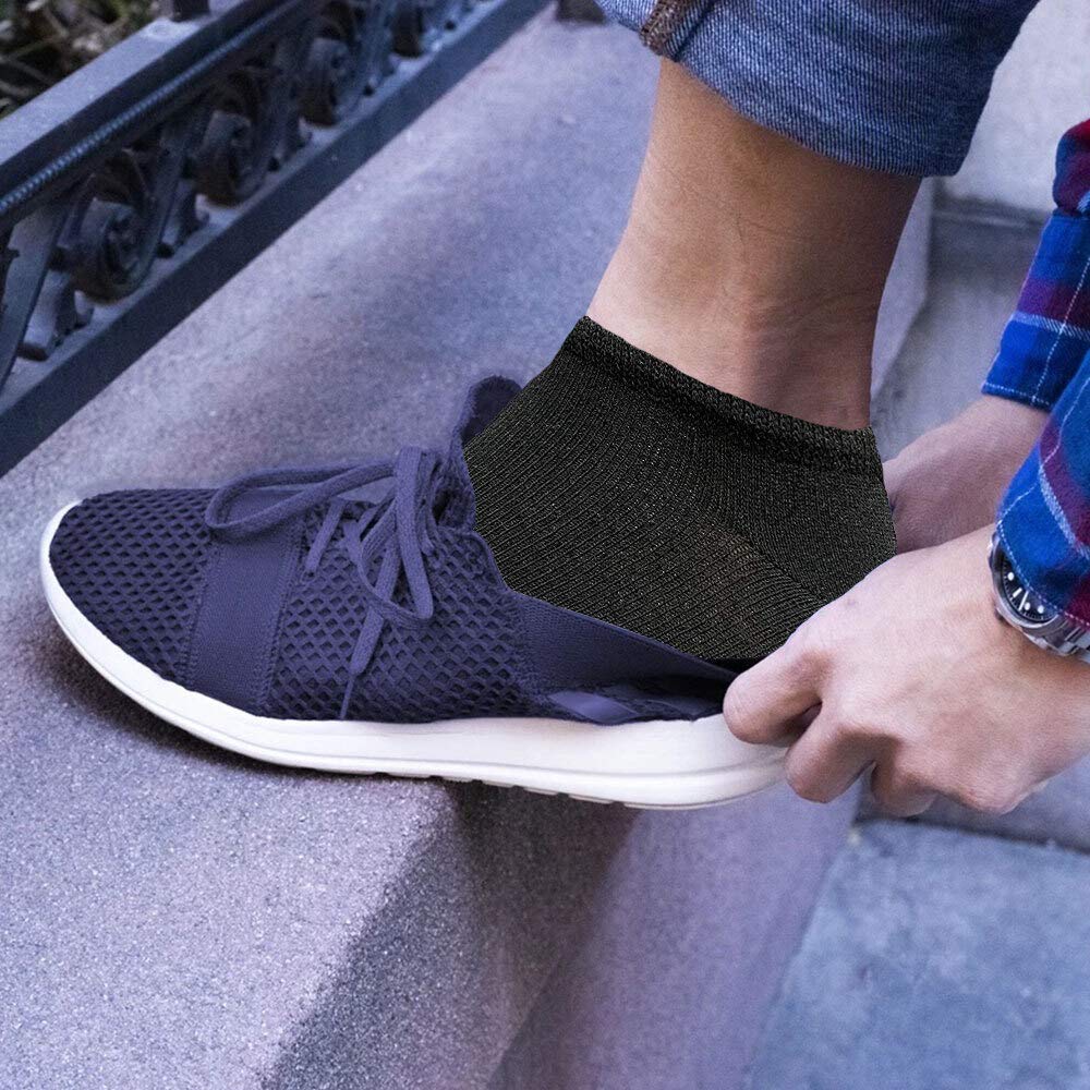 Yacht & Smith 240 Pair Low Cut Athletic Socks - Thin, Comfortable & Breathable for Men & Women - Bulk Wholesale Sports Socks for Running, Gym, Yoga & Daily Wear