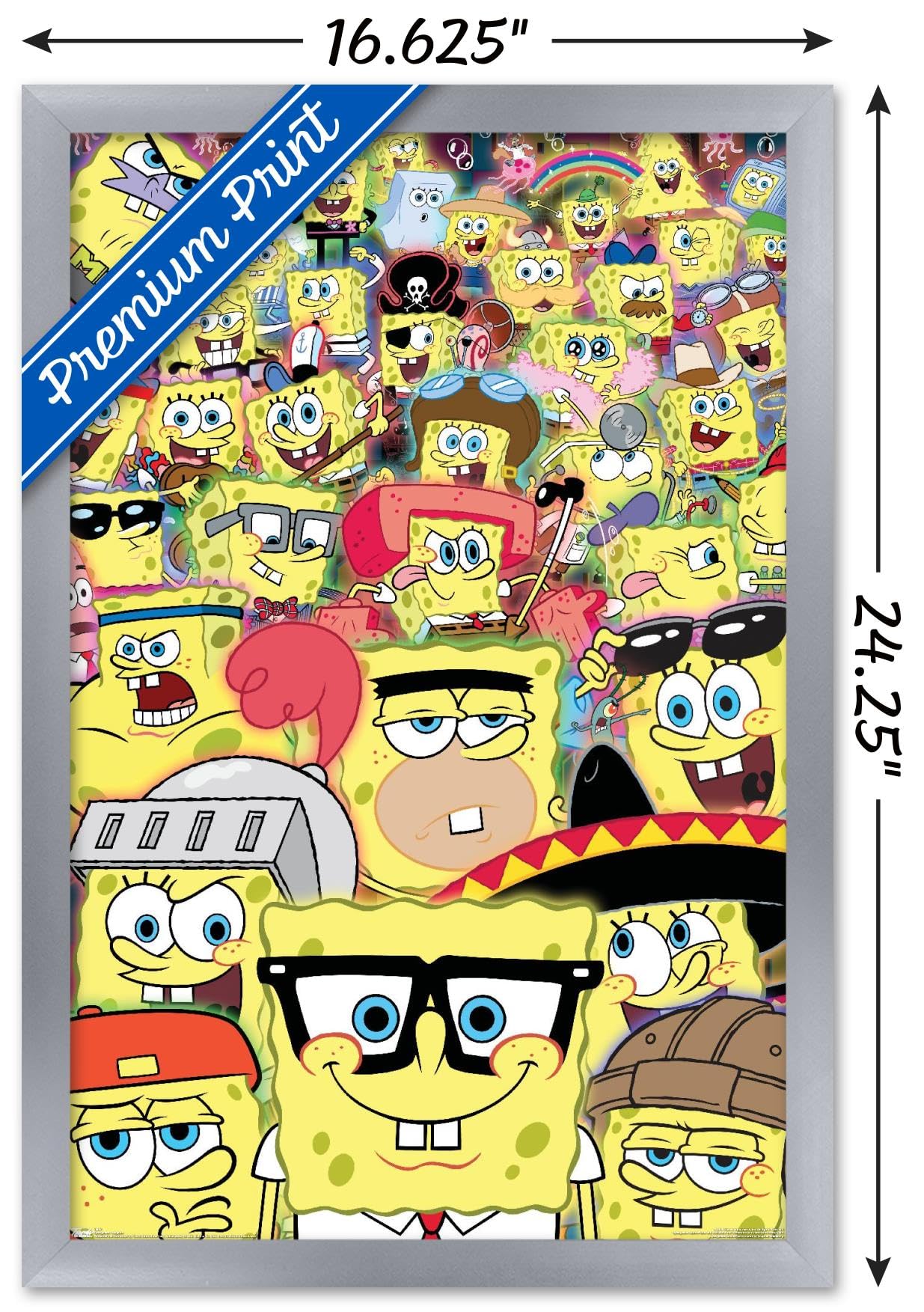 Trends International Nickelodeon SpongeBob SquarePants Disguise Wall Poster - 14.725