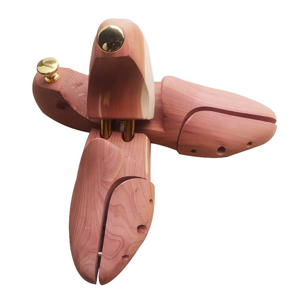 Premium Cedar Wood Shoe Trees - Adjustable Shoe Stretchers & Shapers for Men & Women | Anti-Wrinkle Shoe Care | Perfect for Dress Shoes, Boots & Sneakers | Keeps Footwear Fresh & Maintains Shape