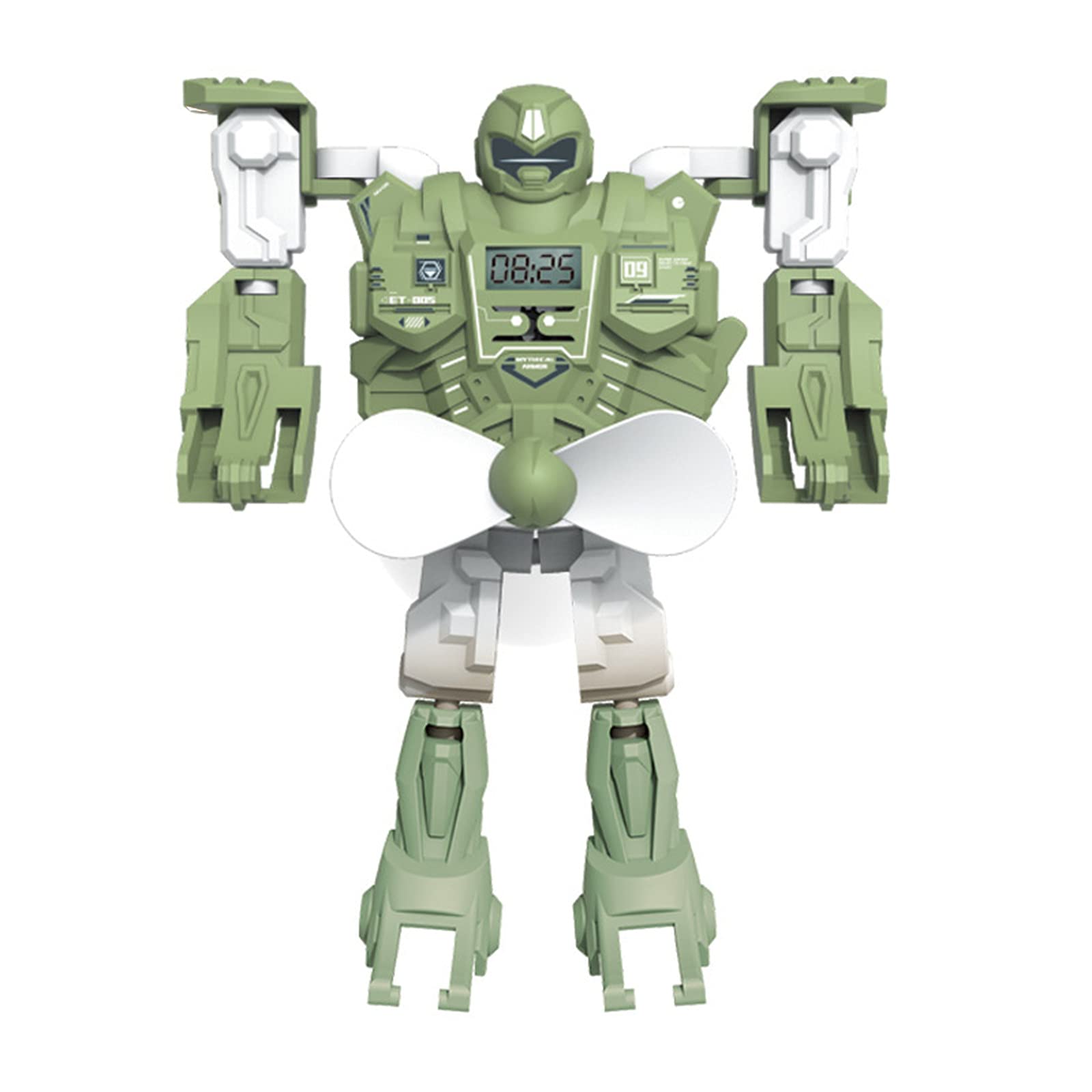Robot Fan Watch Toy - 3-in-1 Transforming Digital Watch for Kids | Play & Cool Fun