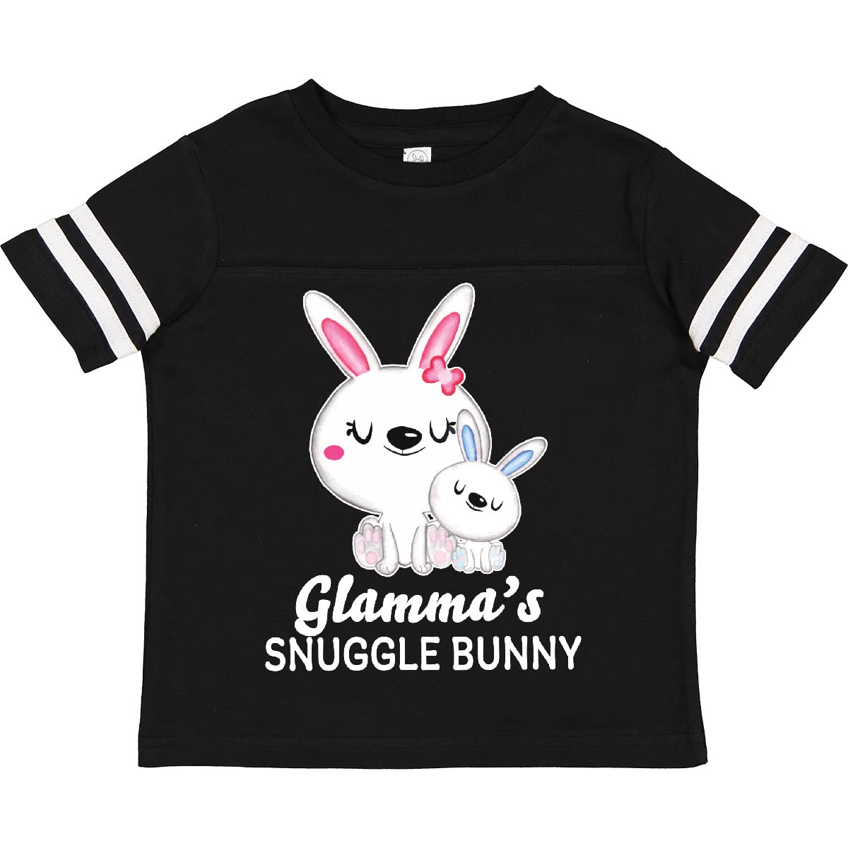 Glammas Snuggle Bunny Easter Youth T-Shirt | Cute Bunny Graphic Tee for Kids | Perfect for Easter Celebrations, Family Gatherings & Spring Outfits