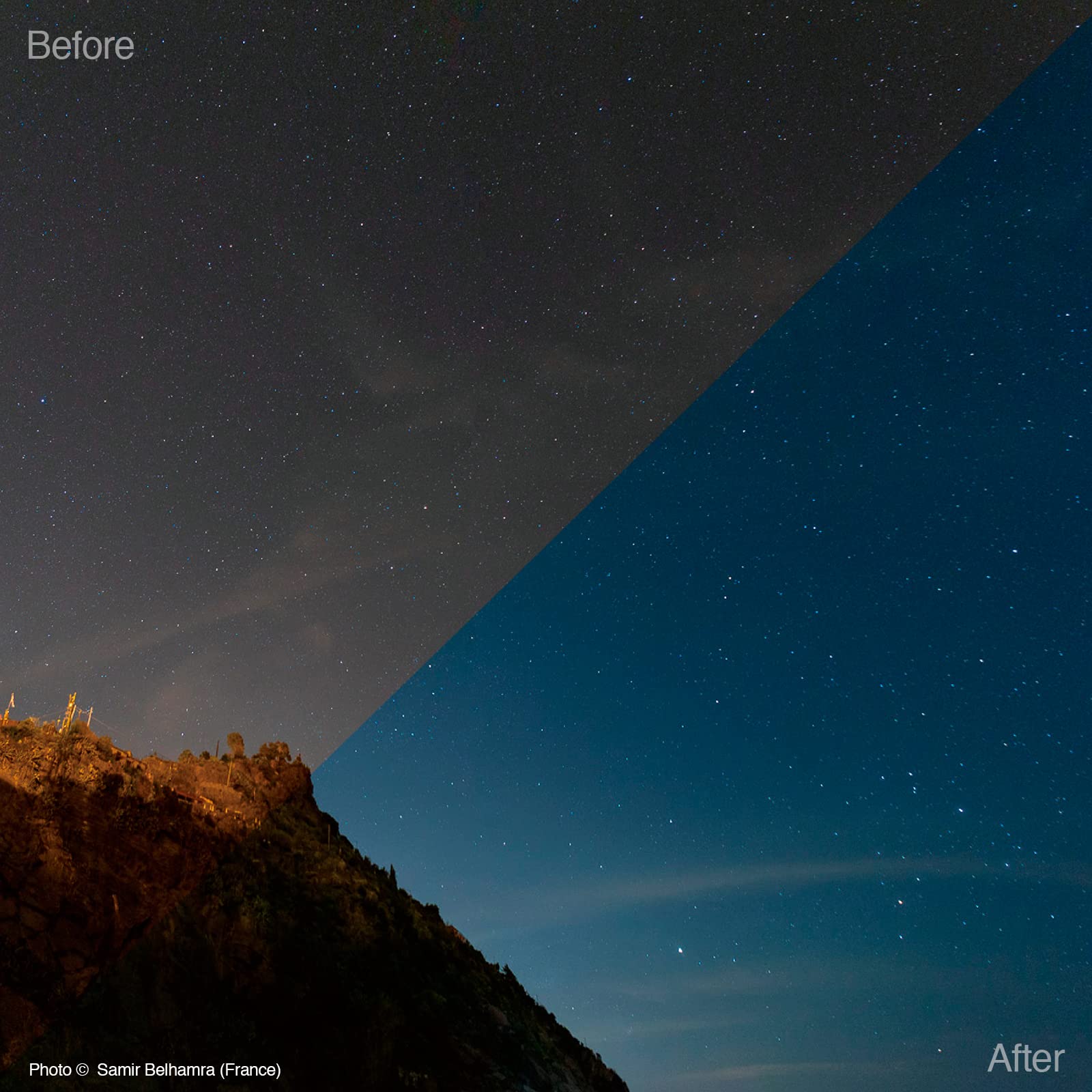 Haida Clear-Night NanoPro 82mm Light Pollution Filter - Optical Glass for Enhanced Night Sky Visibility & Artificial Light Reduction | Perfect for Astrophotography, Stargazing & Nighttime Photography