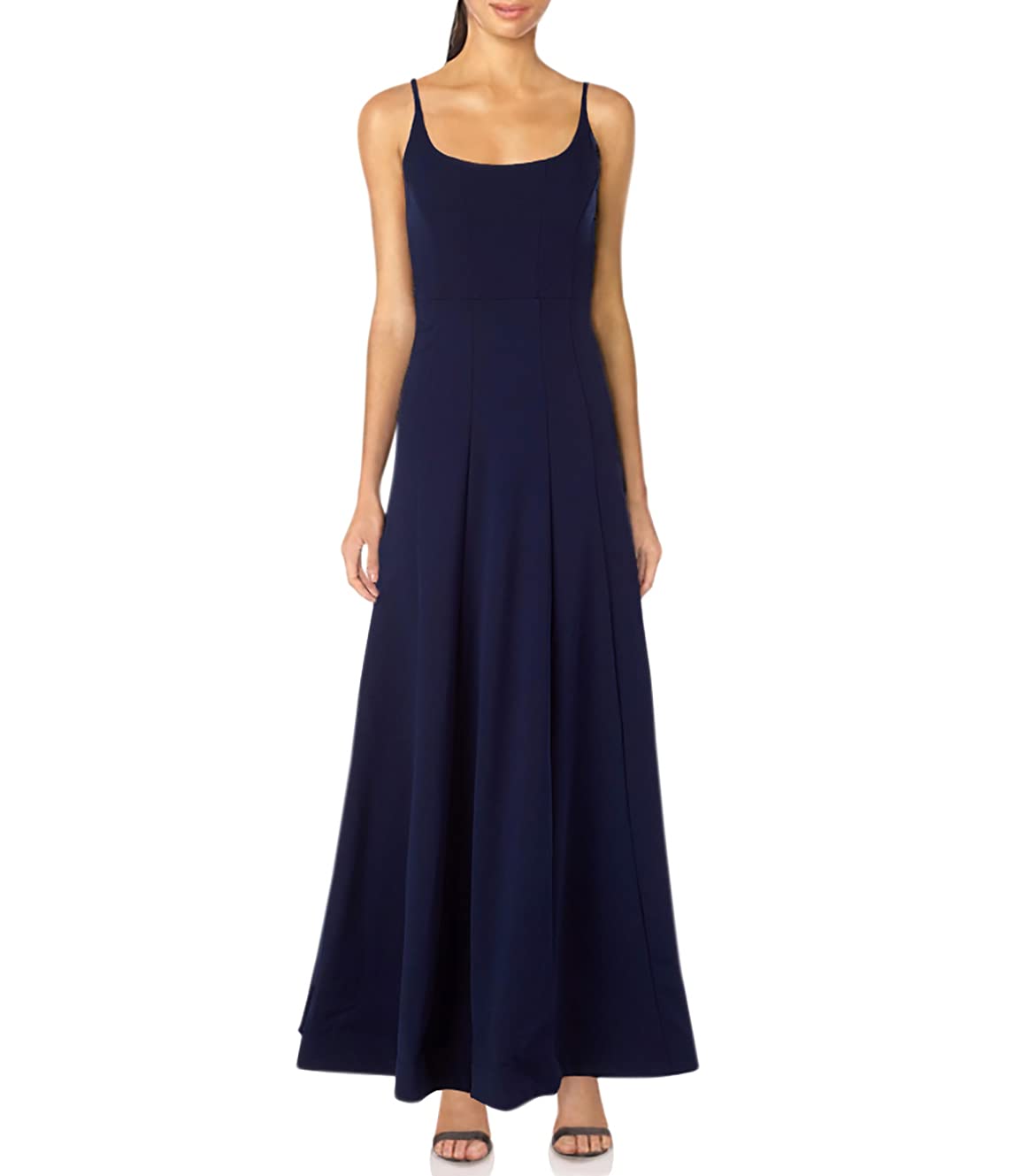 JUMP Women's Sexy Low Back Long Gown - Elegant Evening Dress for Prom, Party, Wedding & Special Occasions
