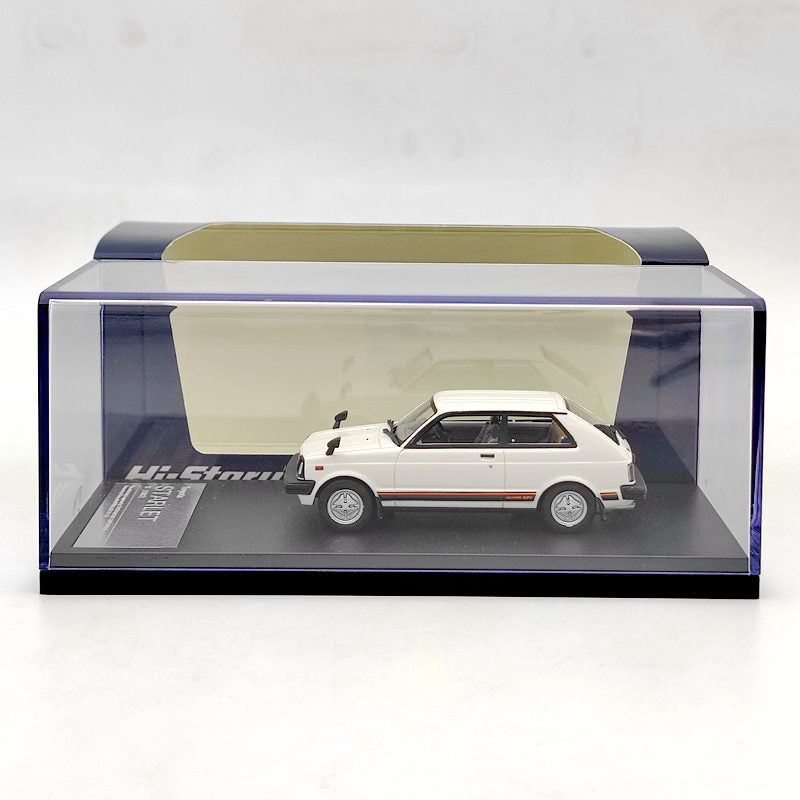 1:43 Scale Toyota Starlet Si 1982 Limited Edition Resin Model Car - Hi Story HS303 Collectible for Diecast Enthusiasts | Perfect for Display, Gifts & Car Model Collections