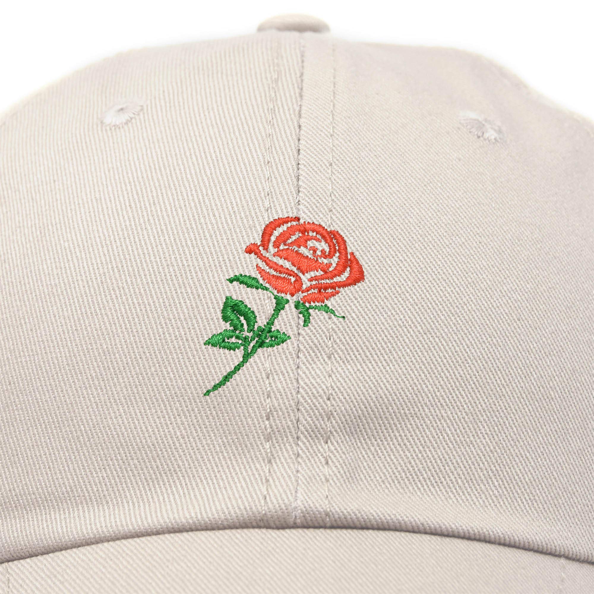 Premium Embroidered Red Rose Baseball Cap for Women - Stylish Fashion Hat for Outdoor Activities, Sports, and Casual Wear