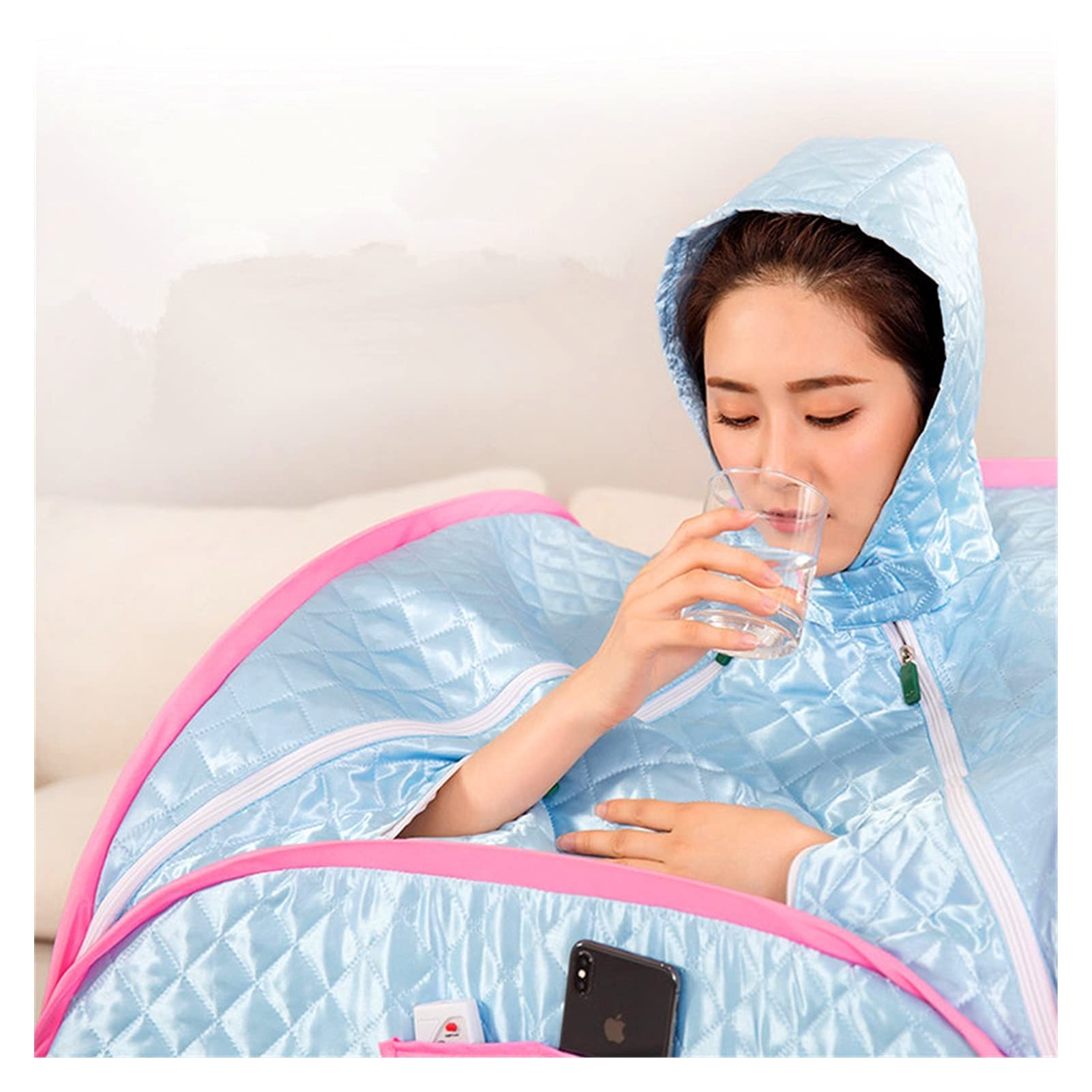 Infrared Sauna Blanket - Portable Sauna Kit for Weight Loss, Detox & Health - Home Spa Therapy for Relaxation & Wellness