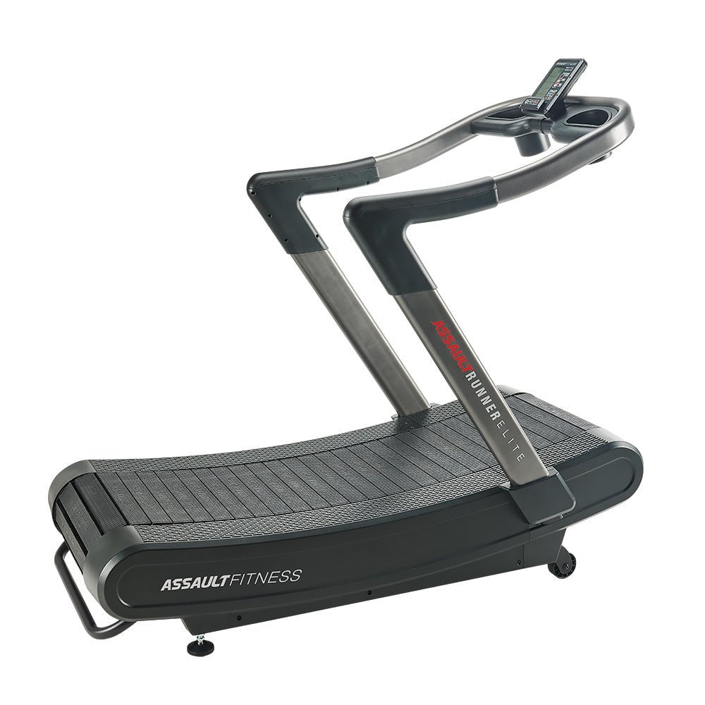 Assault Fitness AssaultRunner Elite - High-End Curved Treadmill for Home & Gym Workouts - Perfect for HIIT, Cardio & Endurance Training