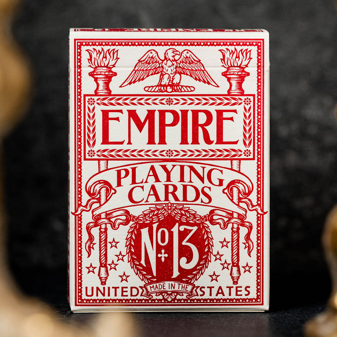 Premium Empire Luxury Playing Cards - Elegant & Durable Poker Cards for Magic Tricks, Cardistry, and Casino Night Games - Perfect for Gifts, Collectors & Professional Players