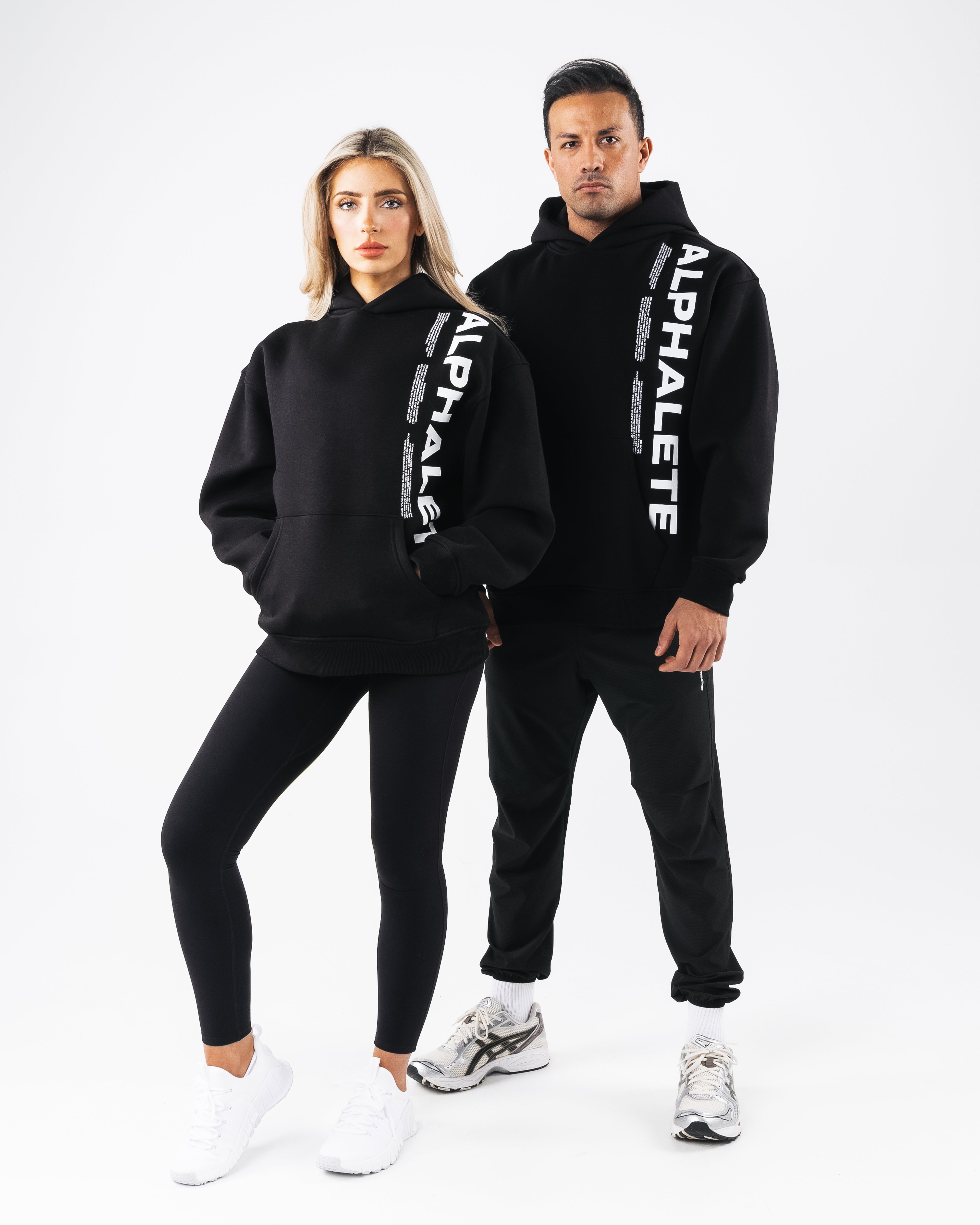 Premium Core Hoodie for Men & Women - Soft & Comfortable Black Pullover Hooded Sweatshirt - Perfect for Gym, Running, Outdoor & Casual Wear