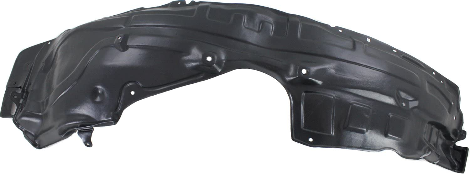 Evan Fischer Front Fender Liners Set of 2 - Driver & Passenger Side Compatible with 2010-2015 Mazda CX-9 | Durable Plastic Replacement Parts MA1249144 & MA1248144 | Perfect for Off-Road Protection & Weatherproofing