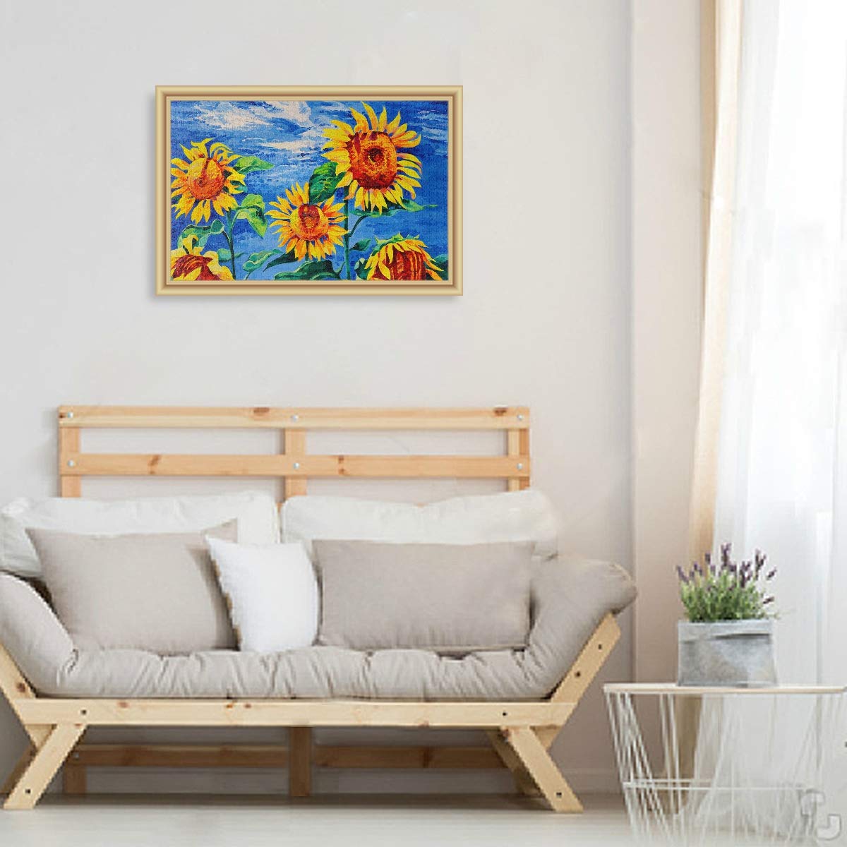 Sunflower Leisure Creative 500-Piece Jigsaw Puzzles for Adults - Perfect Gift for Relaxation, Family Bonding & Home Decor