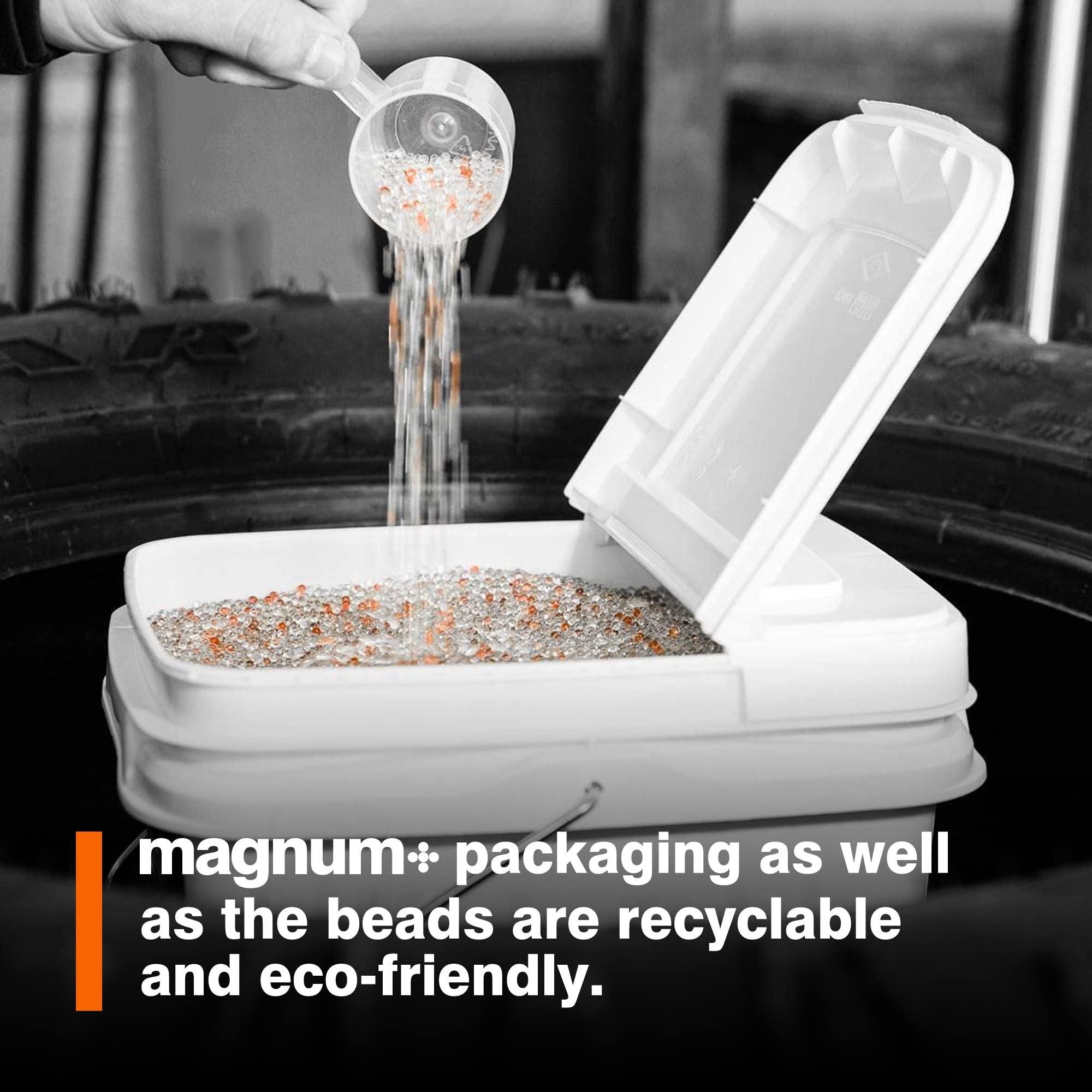 Martins Industries Magnum+ Tire Balancing Beads - 10.5oz/300g (Case of 20 Bags) - Perfect for Motorcycles, ATVs & Off-Road Vehicles - Reduce Vibration & Extend Tire Life