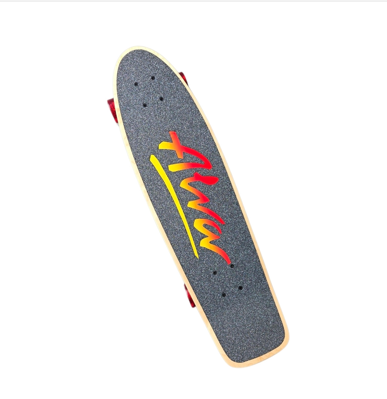 ALVA 77 Complete Skateboard for Beginners & Adults - 31 Inch Professional Cruiser Board with 7 Layer Maple Deck, ABEC-7 Bearings & PU Wheels - Perfect for Commuting, Campus Riding & Street Skating (Red)
