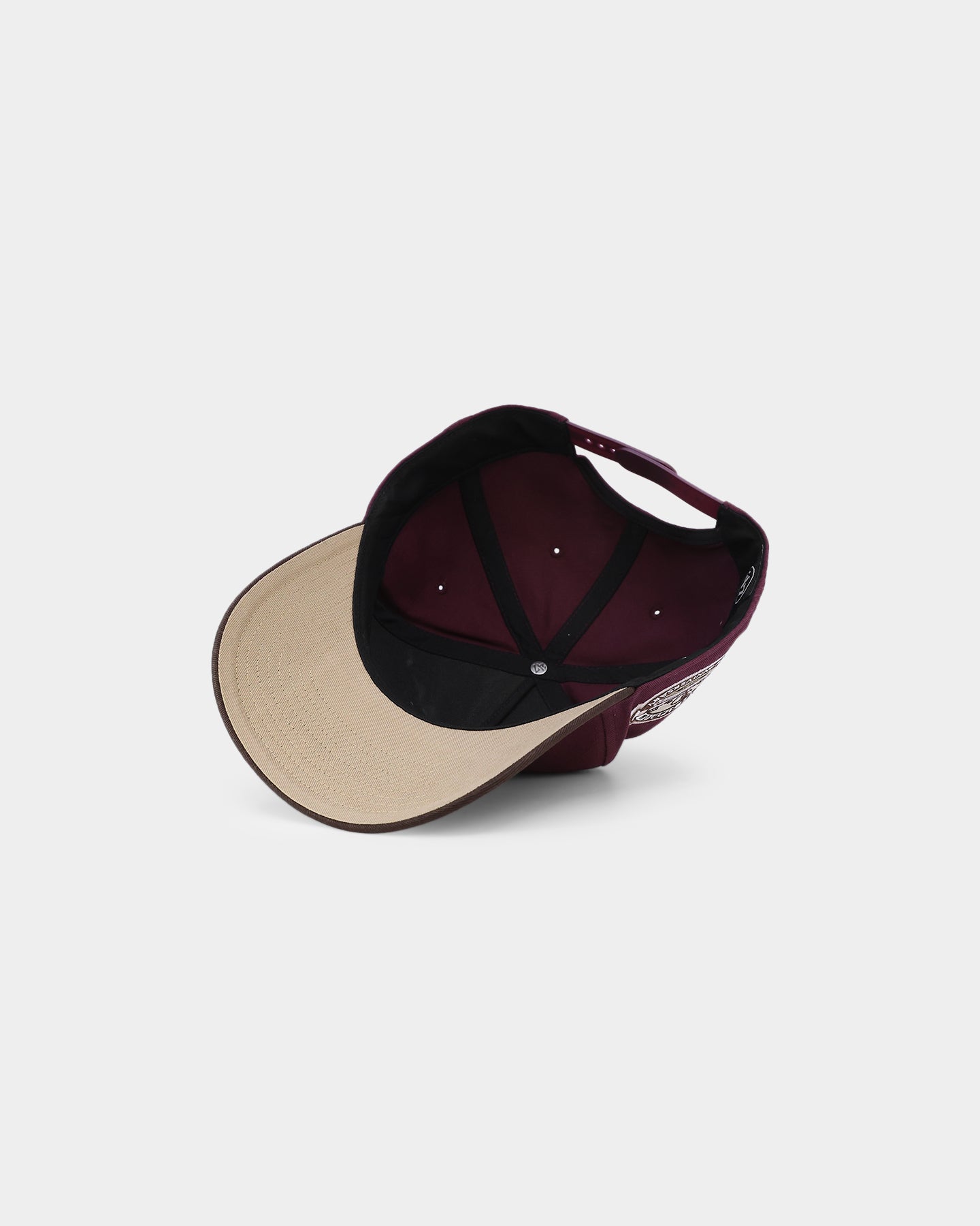 47 Brand Los Angeles Dodgers 'Bacon Me Crazy' MVP DT Snapback Hat - Dark Maroon/Brown Adjustable Baseball Cap for Men & Women - Perfect for Sports Games, Casual Wear & Fan Collections