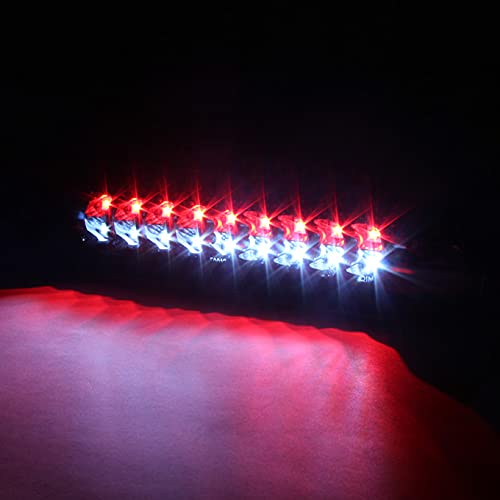 AKKON Black Bezel LED Tail Lights + LED 3rd Brake Light for 2002-2006 Dodge Ram 1500/2500/3500 - Durable Replacement with Bright LED Lights for Enhanced Safety & Style | Perfect for Off-Roading, Truck Upgrades & Night Driving