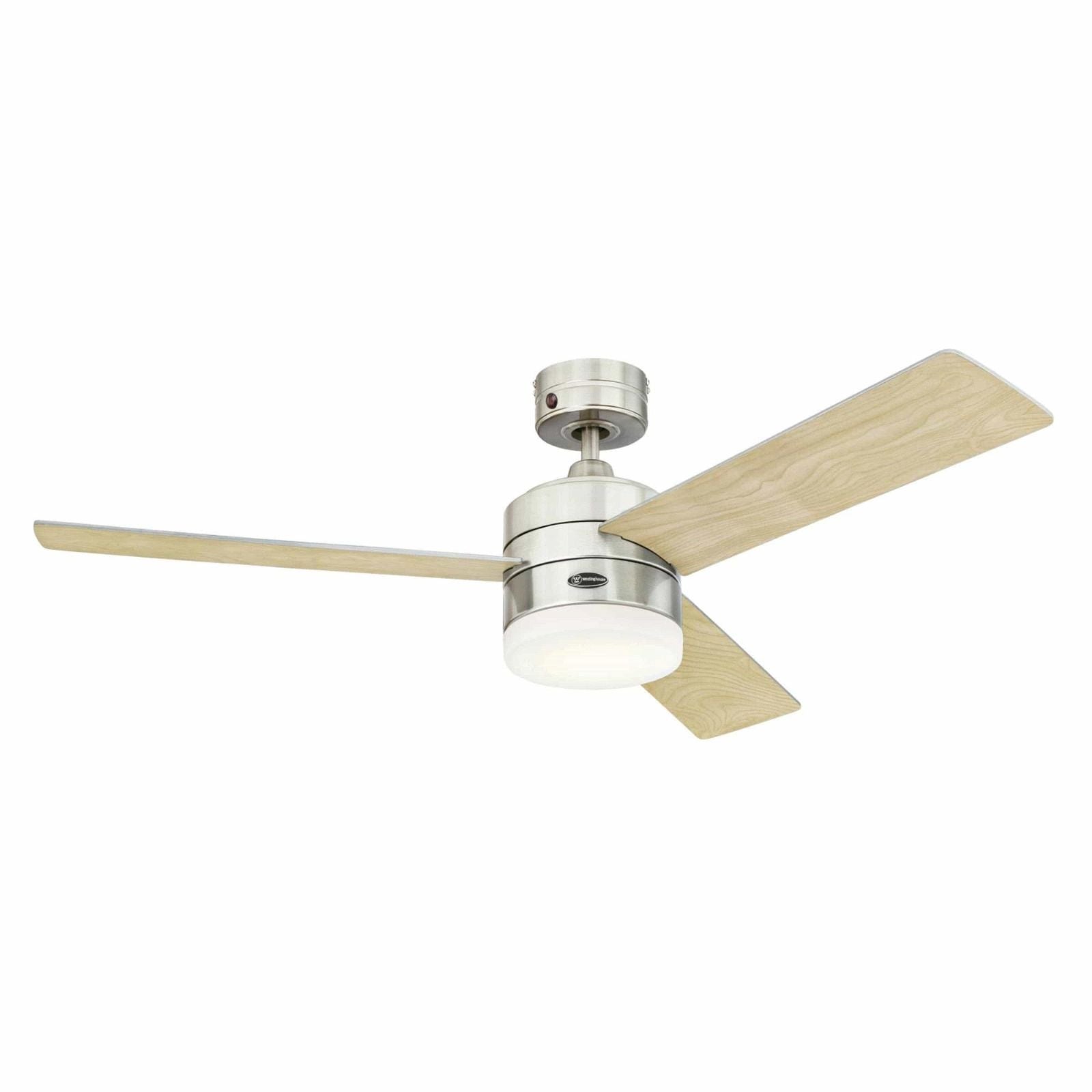 Westinghouse Alta Vista Ceiling Fan with Remote Control - 52 Inch Indoor/Outdoor LED Light Kit - Modern Flush Mount for Bedroom, Living Room & Patio