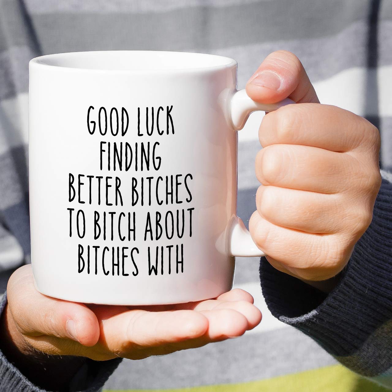 Retreez 11 Oz Funny Ceramic Coffee Mug - Sarcastic Good Luck Farewell Gift for Colleagues, Friends & Coworkers | Perfect Office Humor, Going Away Present & Inspirational Gift for Sister | Great for Work Goodbyes, Office Parties & Coworker Appreciation