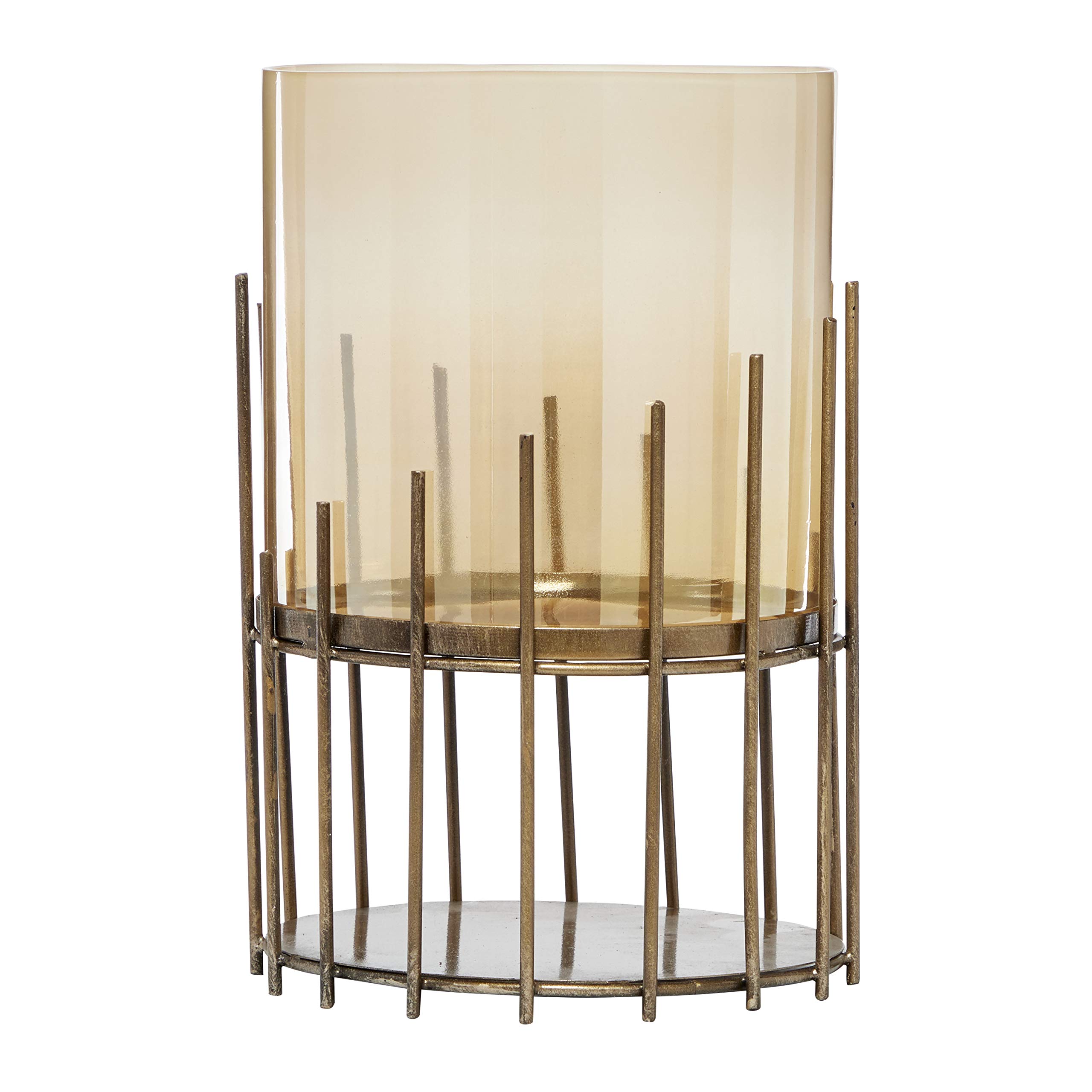 Venus Williams Collection Gold Candlestick Holder - Elegant Candle Stand for Dining Table, Wedding Decor & Home Centerpiece