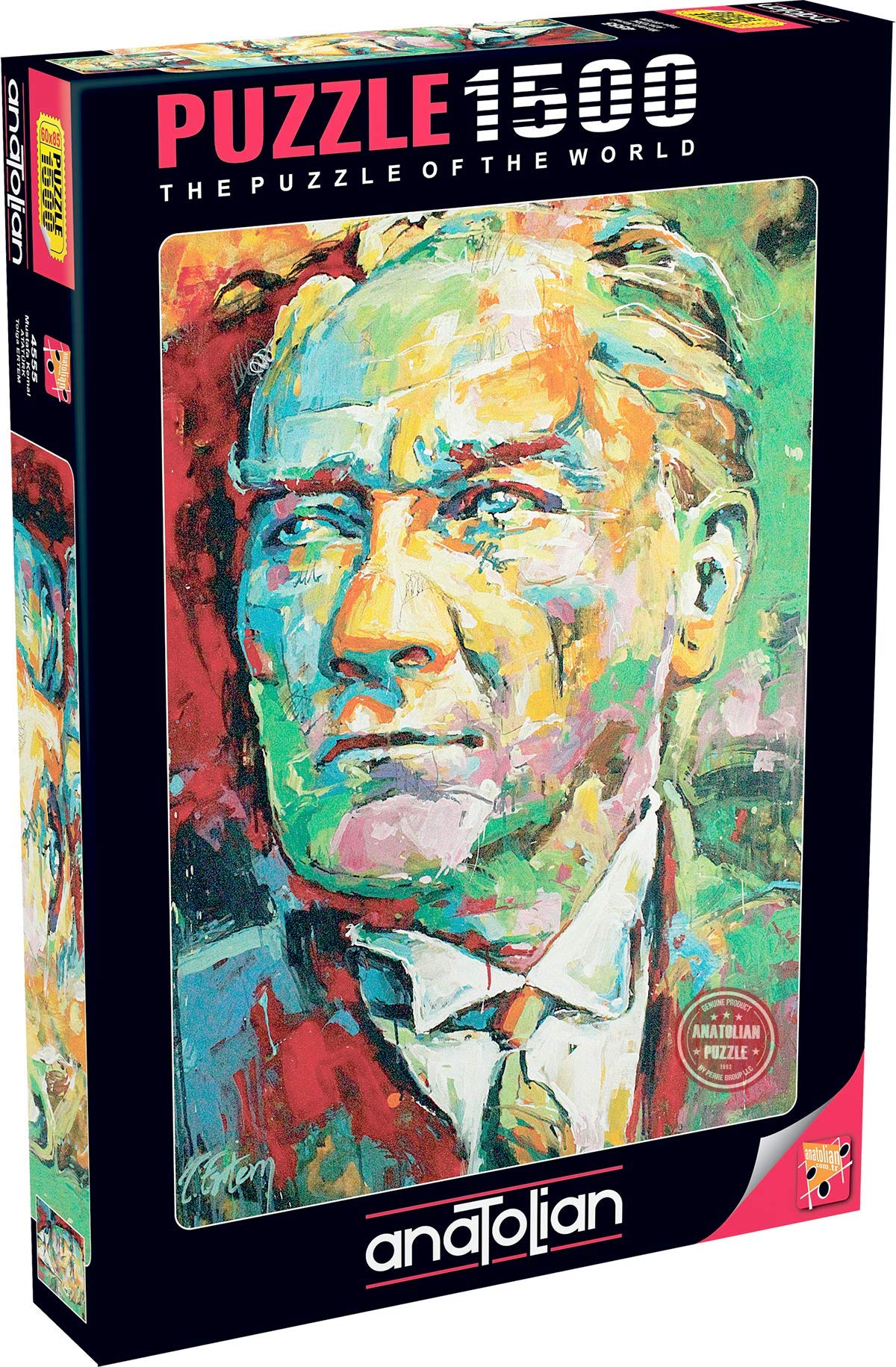 1500 Piece Jigsaw Puzzle of Mustafa Kemal Atatürk - Anatolian Historical Figure Puzzle #4555 | Perfect for History Enthusiasts & Puzzle Collectors