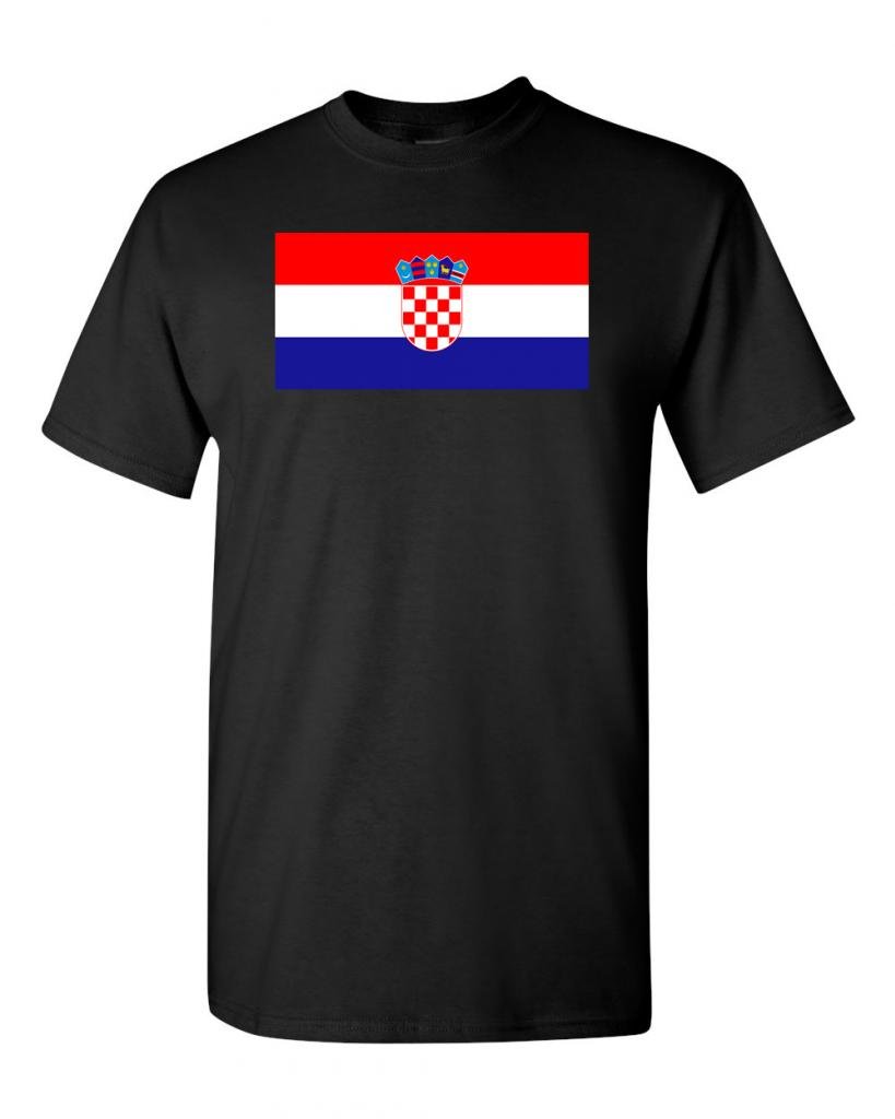 Croatia Flag T-Shirt for Adults - Comfortable & Stylish DT Tee - Perfect for Travel, Sports & Patriotic Events