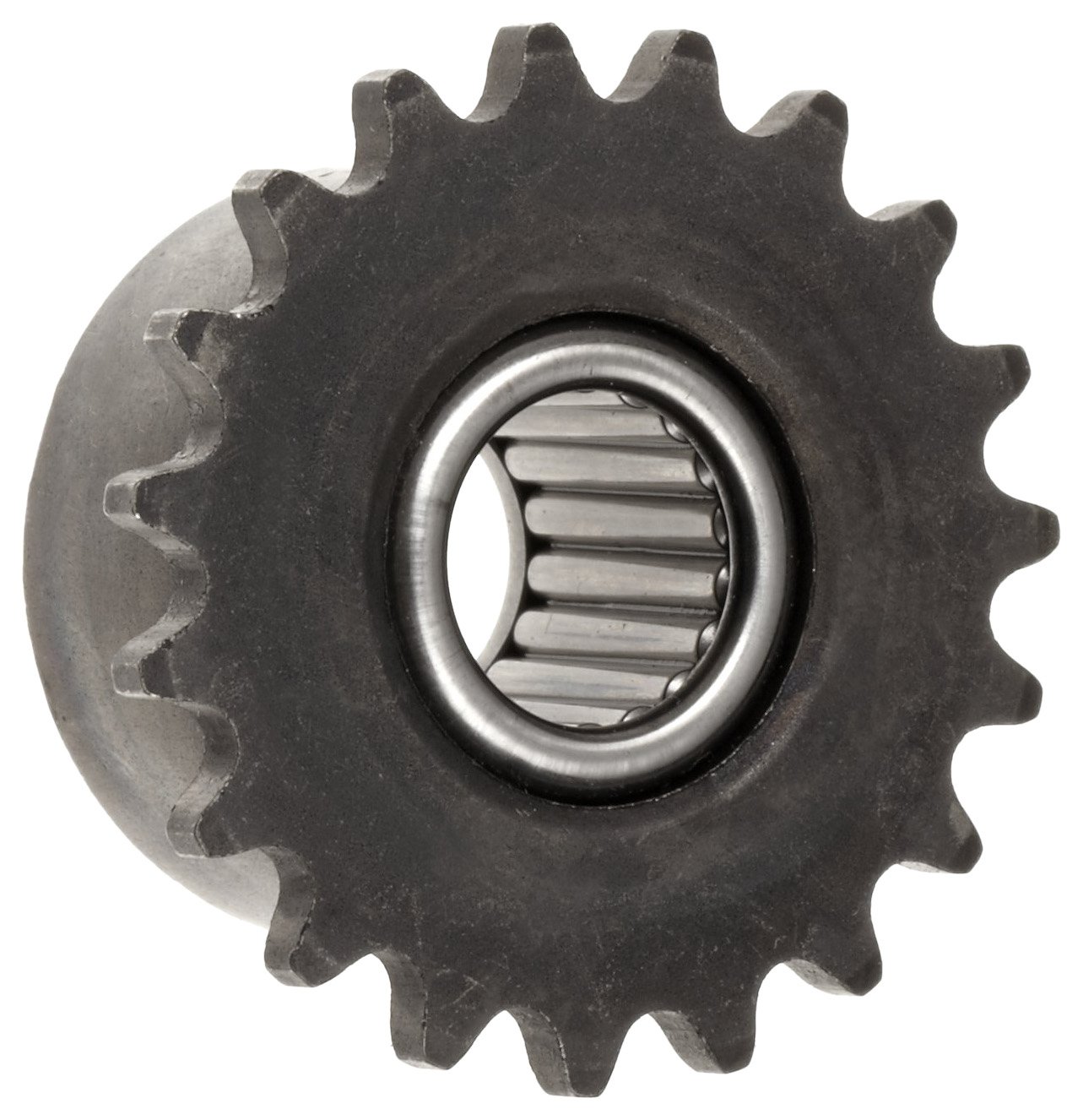 Martin Roller Chain Sprocket - Hardened Teeth Type B Hub Idler - Single Strand 25 Chain Size 0.25