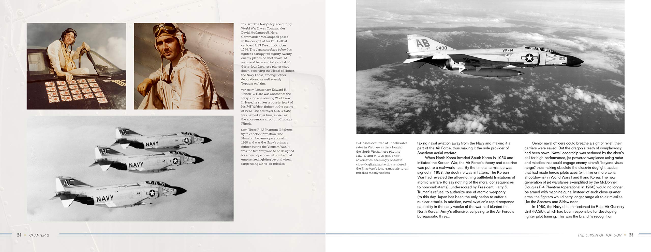 Top Gun: 50 Years of Naval Air Superiority - US Navy Fighter Pilot History Book - Perfect for Aviation Enthusiasts & Military History Collectors