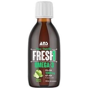 Ans Performance Fresh1 Vegan Omega 3 Supplement - Plant-Based DHA & EPA for Heart, Brain & Joint Health - Perfect for Vegan Diet & Active Lifestyle