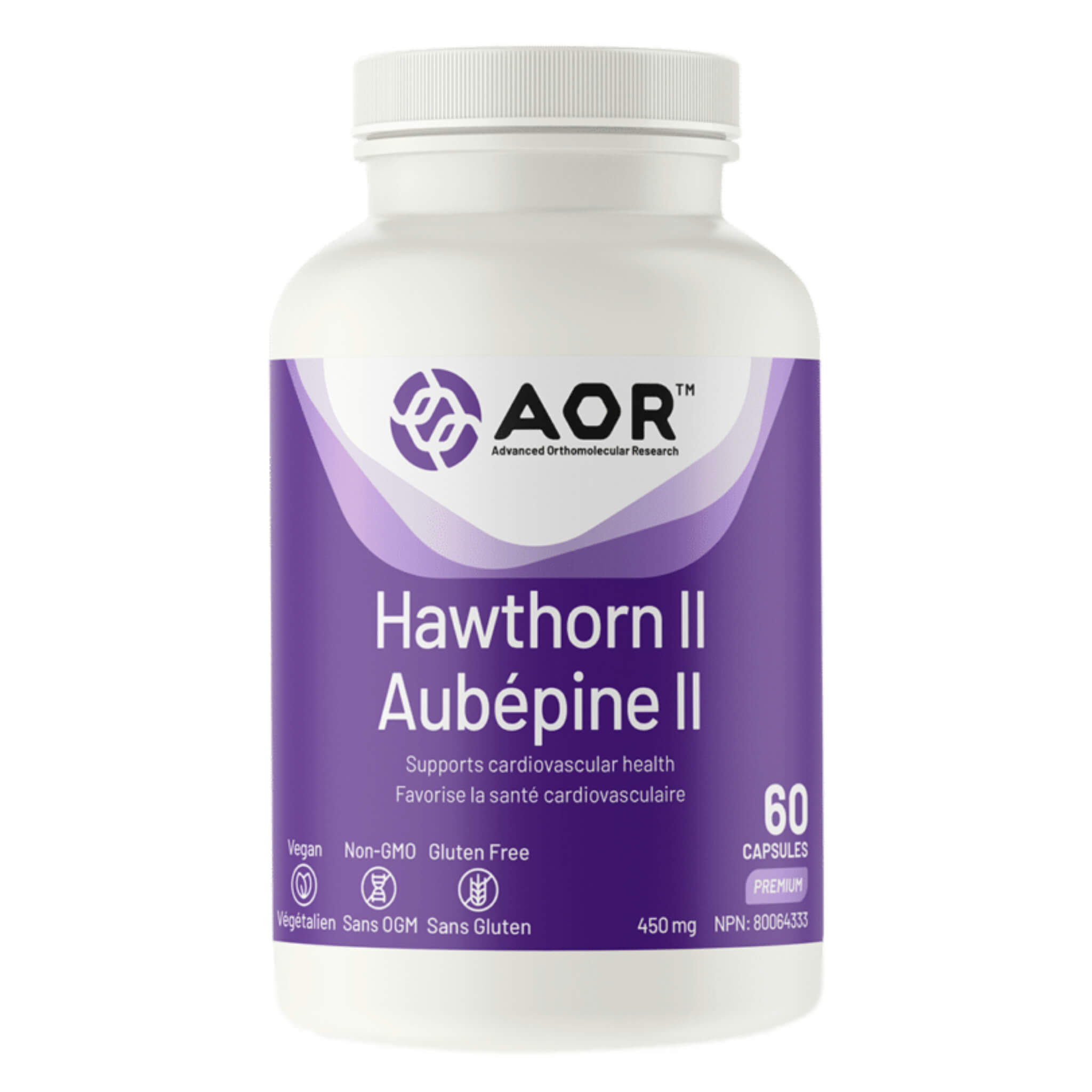 Premium Hawthorn Berry Extract 450mg Capsules - Supports Heart Health & Circulation - Natural Herbal Supplement for Cardiovascular Wellness - Use Daily for Optimal Heart Function