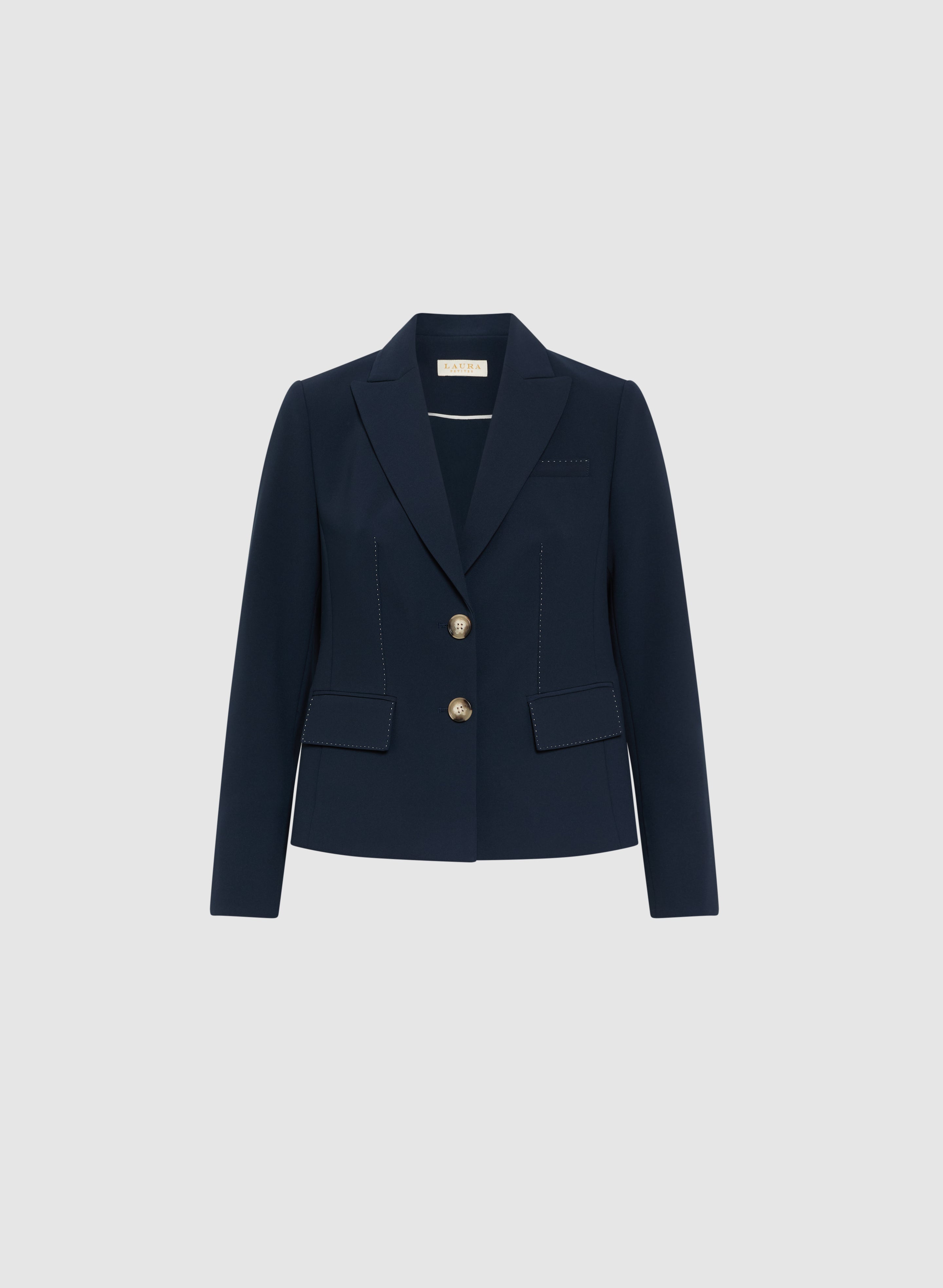 Stylish Decorative Seam Jacket for Women - Trendy Outerwear with Unique Stitching Details | Perfect for Casual Outings, Date Nights & Fall Layering