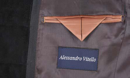 ALESSANDRO VITELLO Men's Slim Fit Blazer - Lightweight Stretch Sport Coat for Business & Casual Wear - Model 565 8 | Perfect for Office, Weddings & Special Occasions
