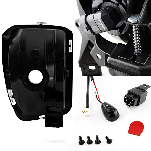 AKKON Clear Bumper Fog Lights with Bulbs for 2013-2018 Dodge Ram 1500 Pickup Truck - Upgrade Your Night Driving Visibility & Style