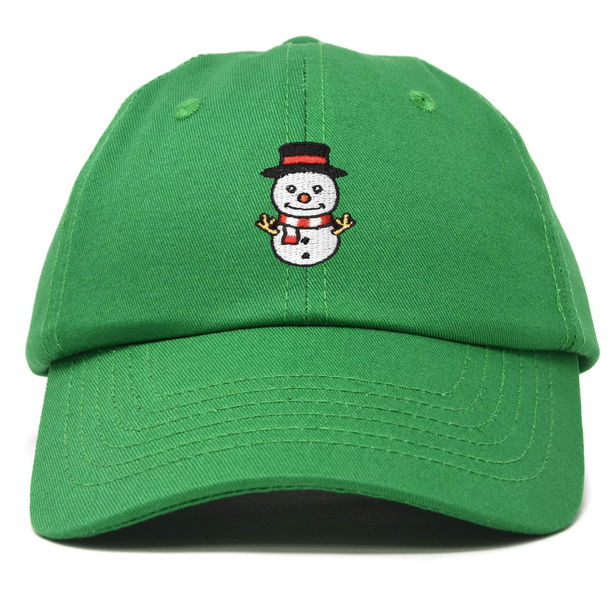 DALIX Cute Snowman Hat for Women - Winter Baseball Cap with Embroidery - Perfect for Christmas, Holiday Parties & Outdoor Activities