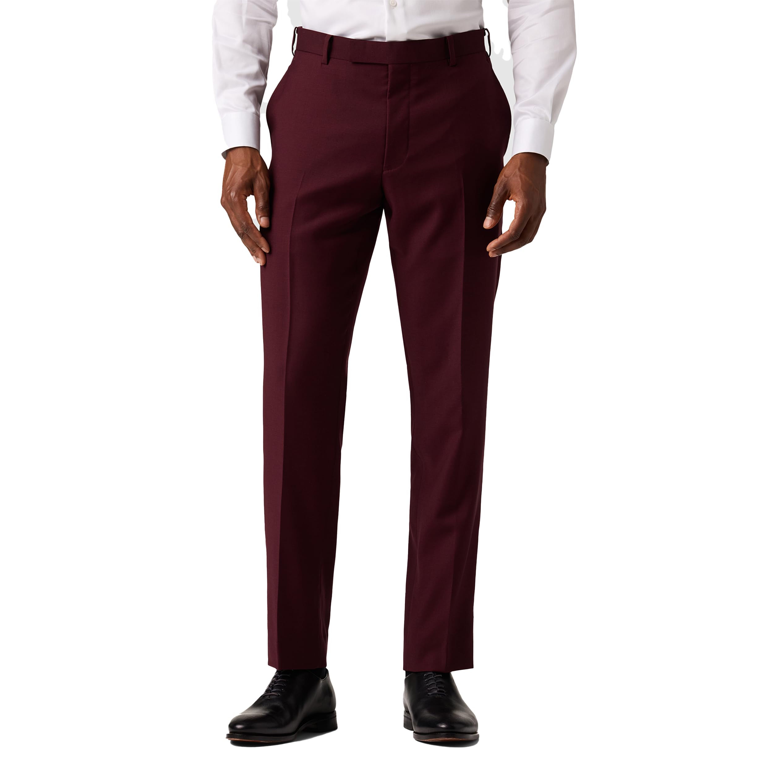 Premium Men's Tailored Fit Mercantile Trouser - High-Quality Formal Suit Pants for Business & Office Wear | Elegant Dress Pants for Weddings & Special Occasions