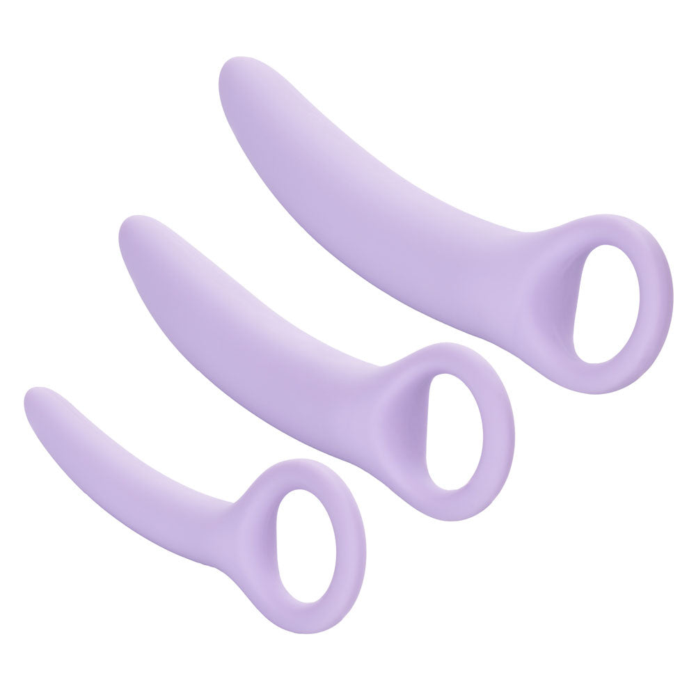 Dr. Laura Berman Alena Silicone Dilators 3 Piece Set - Medical Grade Vaginal Dilator Kit for Pelvic Therapy & Intimate Wellness | Perfect for Postpartum Recovery, Menopause & Vaginismus Treatment