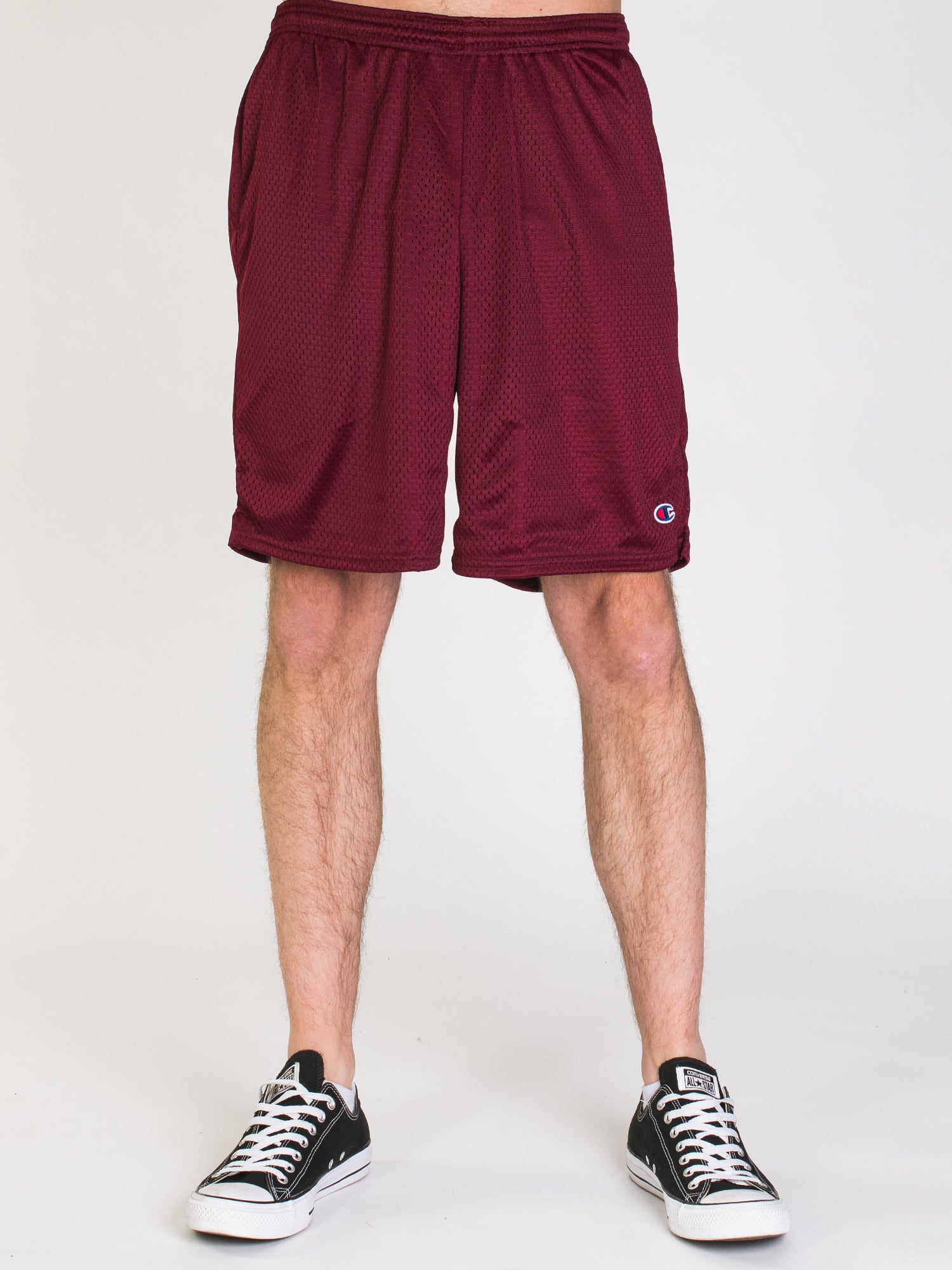 Champion Classic Mesh Shorts for Men - Comfortable Athletic Running & Gym Workout Shorts - Breathable Quick-Dry Casual Wear for Sports & Lounge