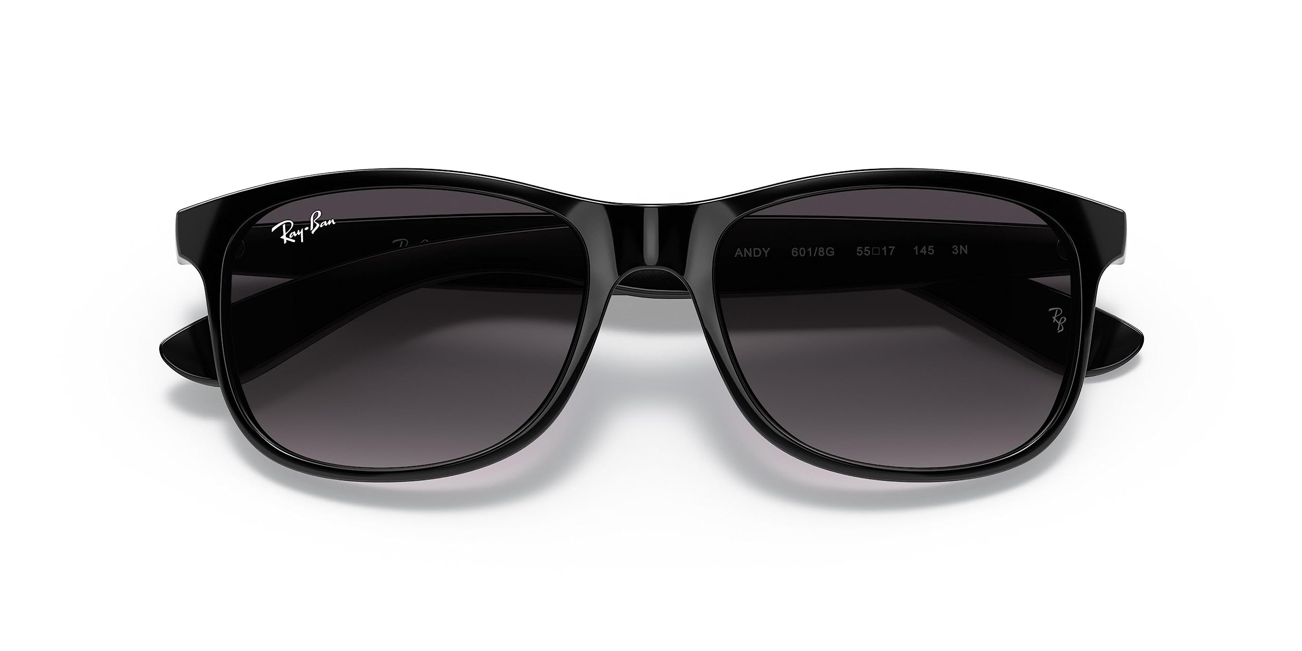Ray-Ban RB4202 Andy Rectangular Polarized Sunglasses for Men & Women - UV Protection, Classic Style for Driving, Beach & Outdoor Activities