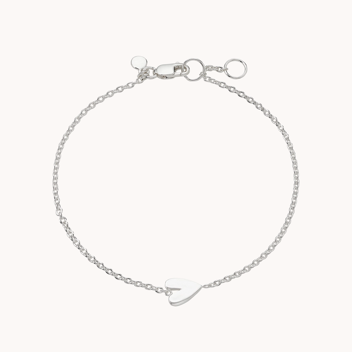 Lovely Heart Bracelet for Women - 925 Sterling Silver Jewelry - Perfect Gift for Valentine's Day, Anniversary & Romantic Occasions